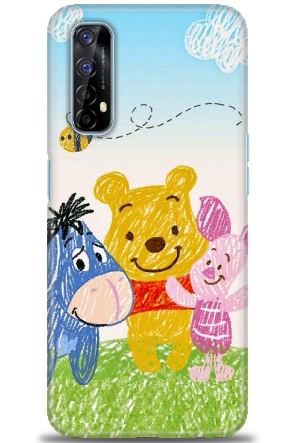 realme 7 İle Uyumlu HD Baskılı Desenli Silikon Kılıf - 589