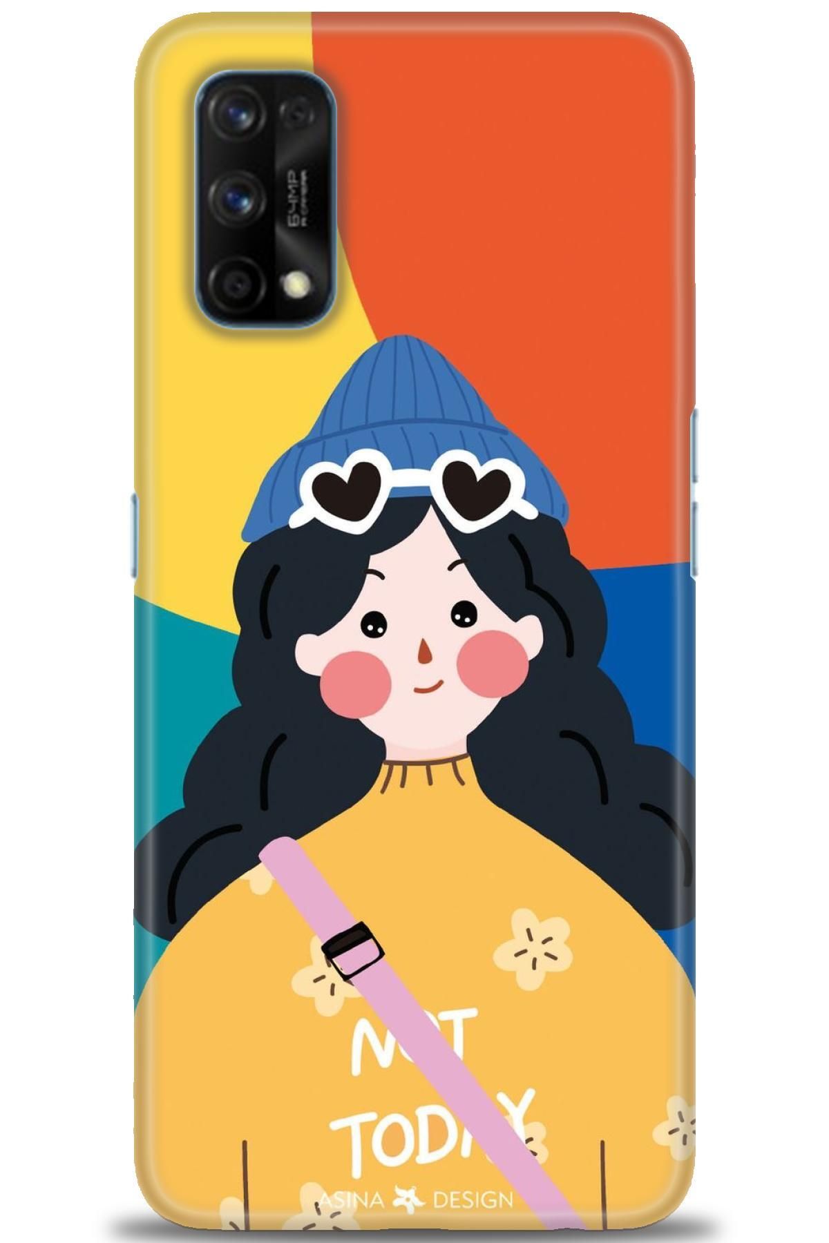 realme 7 Pro İle Uyumlu HD Baskılı Kılıf - Karışık Seri - 791