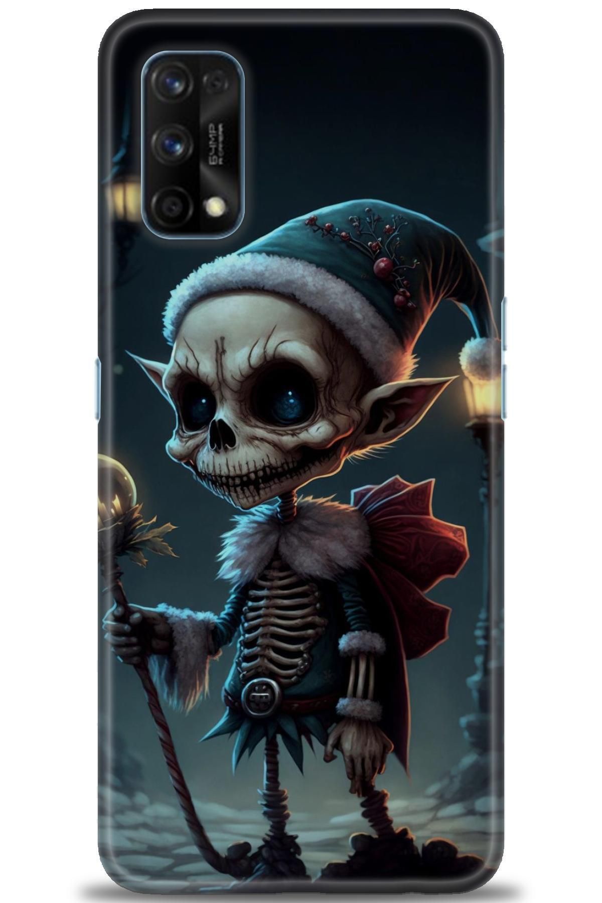 realme 7 Pro İle Uyumlu HD Baskılı Desenli Silikon Kılıf - 899