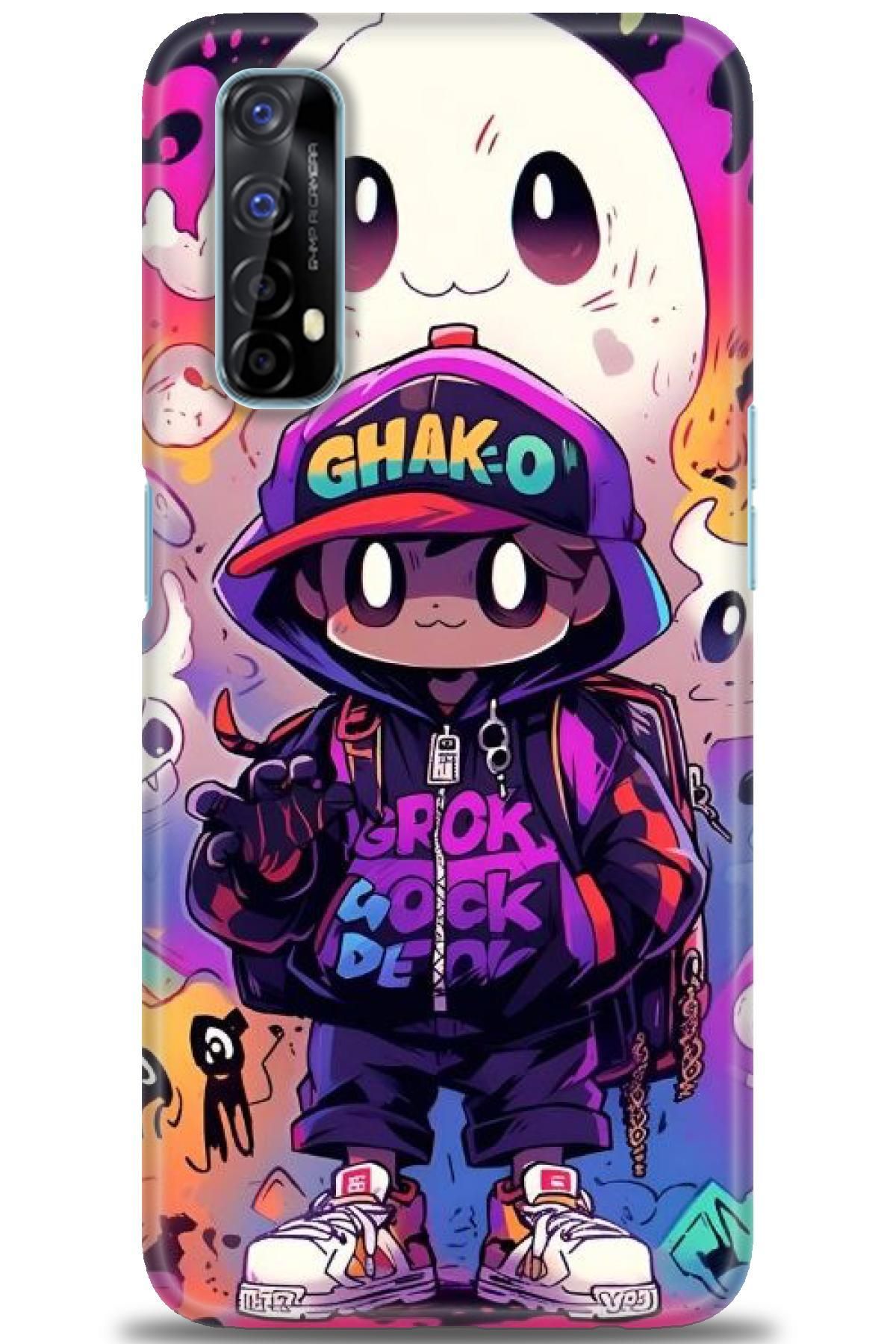 realme 7 İle Uyumlu HD Baskılı Kılıf - Karışık Seri - 911