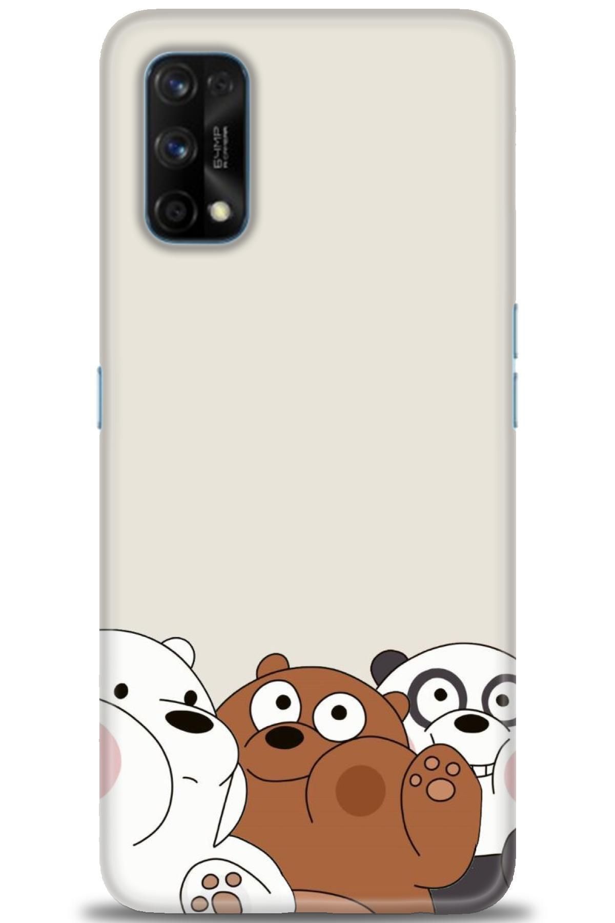 realme 7 Pro İle Uyumlu HD Baskılı Desenli Silikon Kılıf - 83