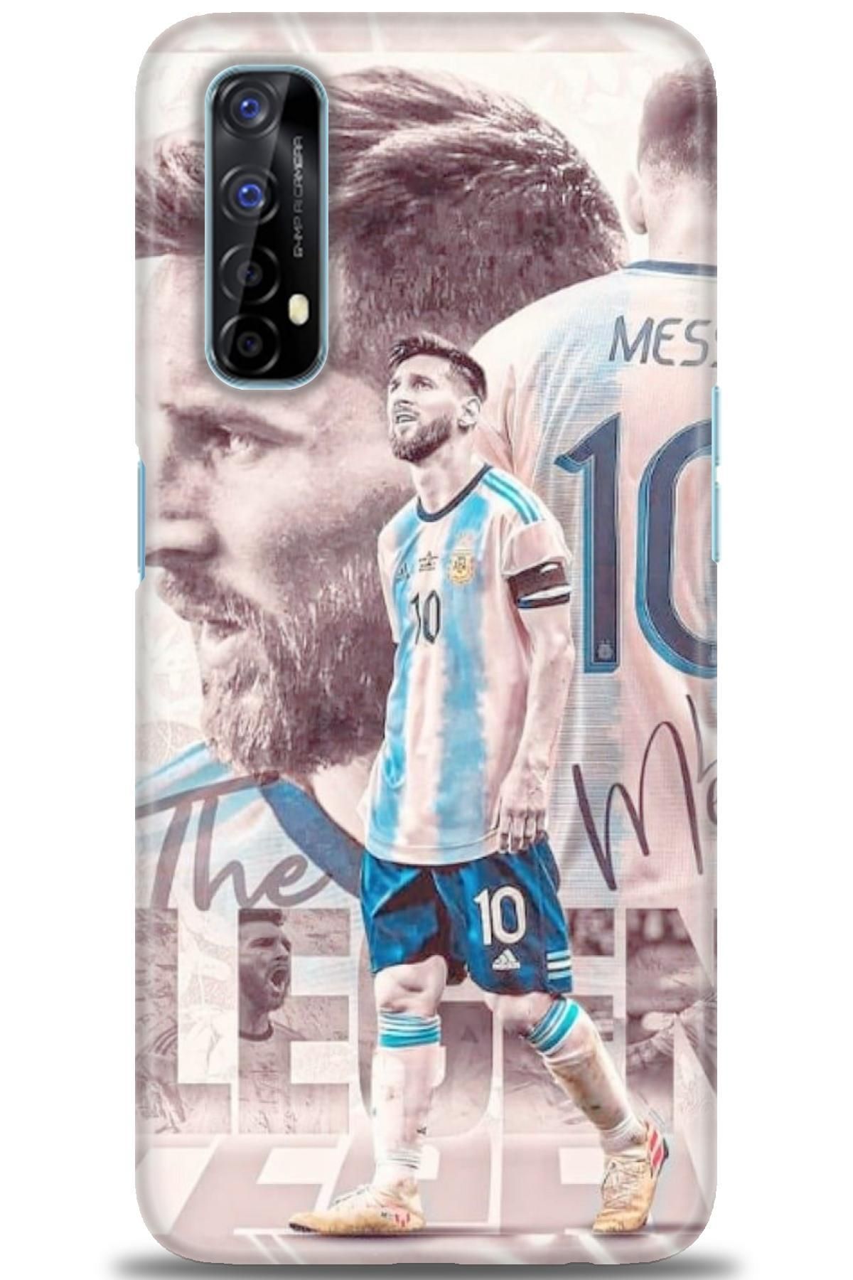 realme 7 İle Uyumlu HD Baskılı Desenli Silikon Kılıf - 1082