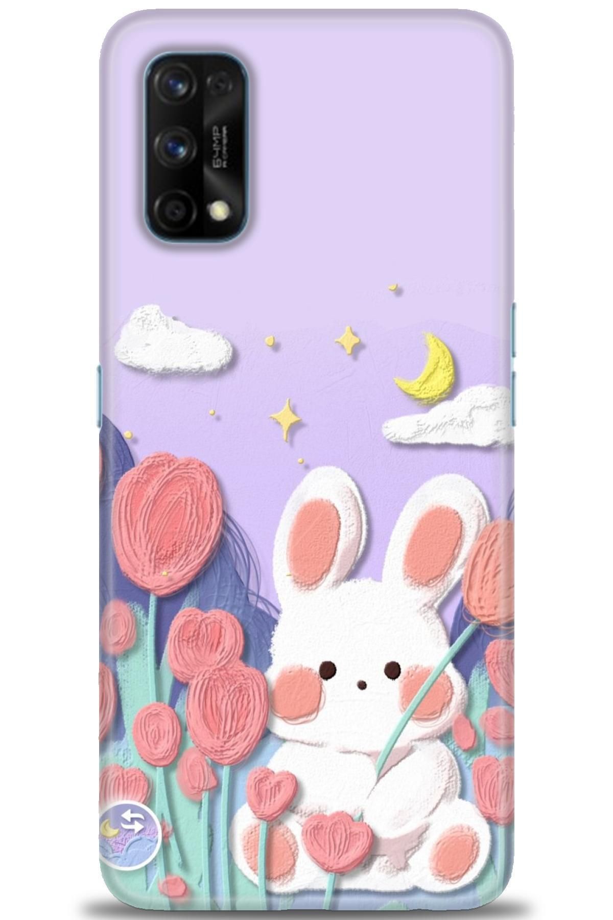 realme 7 Pro İle Uyumlu HD Baskılı Desenli Silikon Kılıf - 672