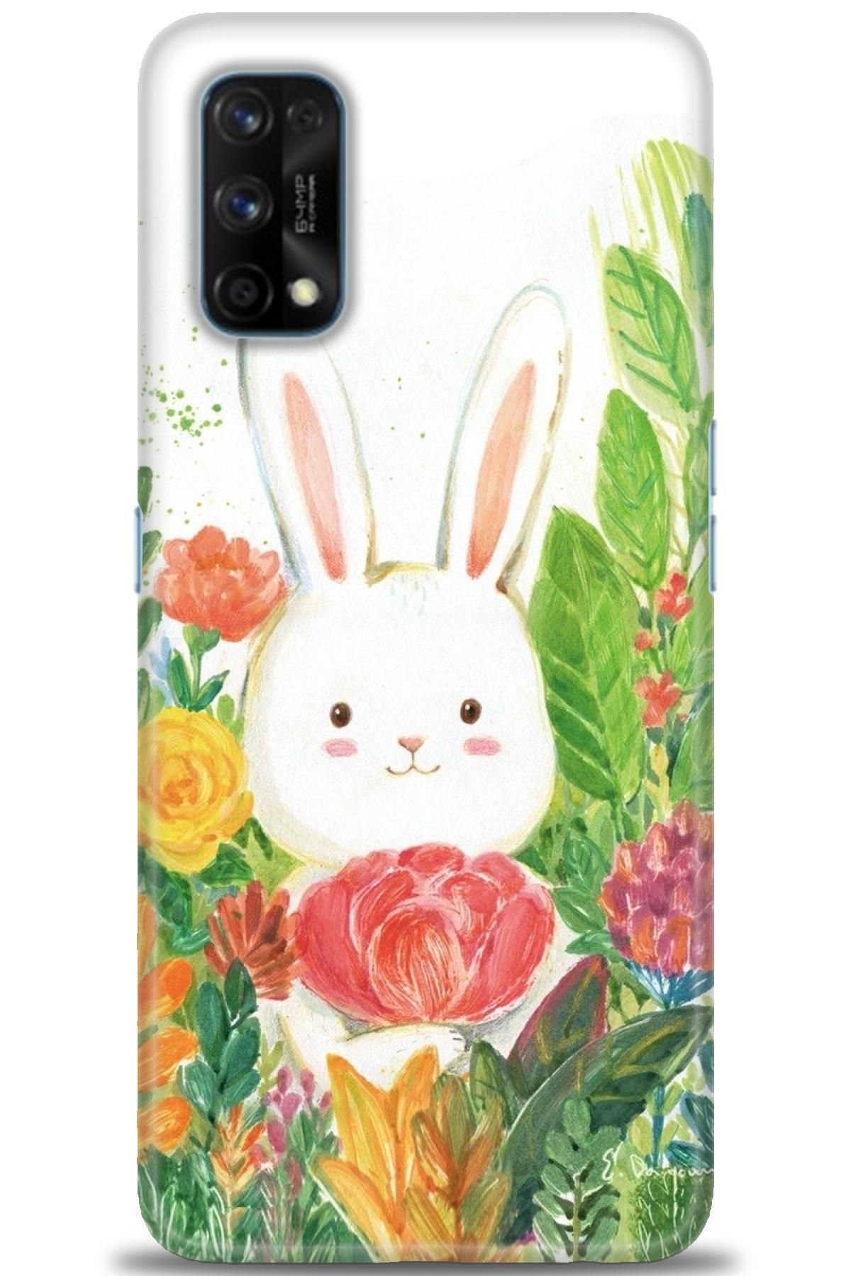 realme 7 Pro İle Uyumlu HD Baskılı Desenli Silikon Kılıf - 93