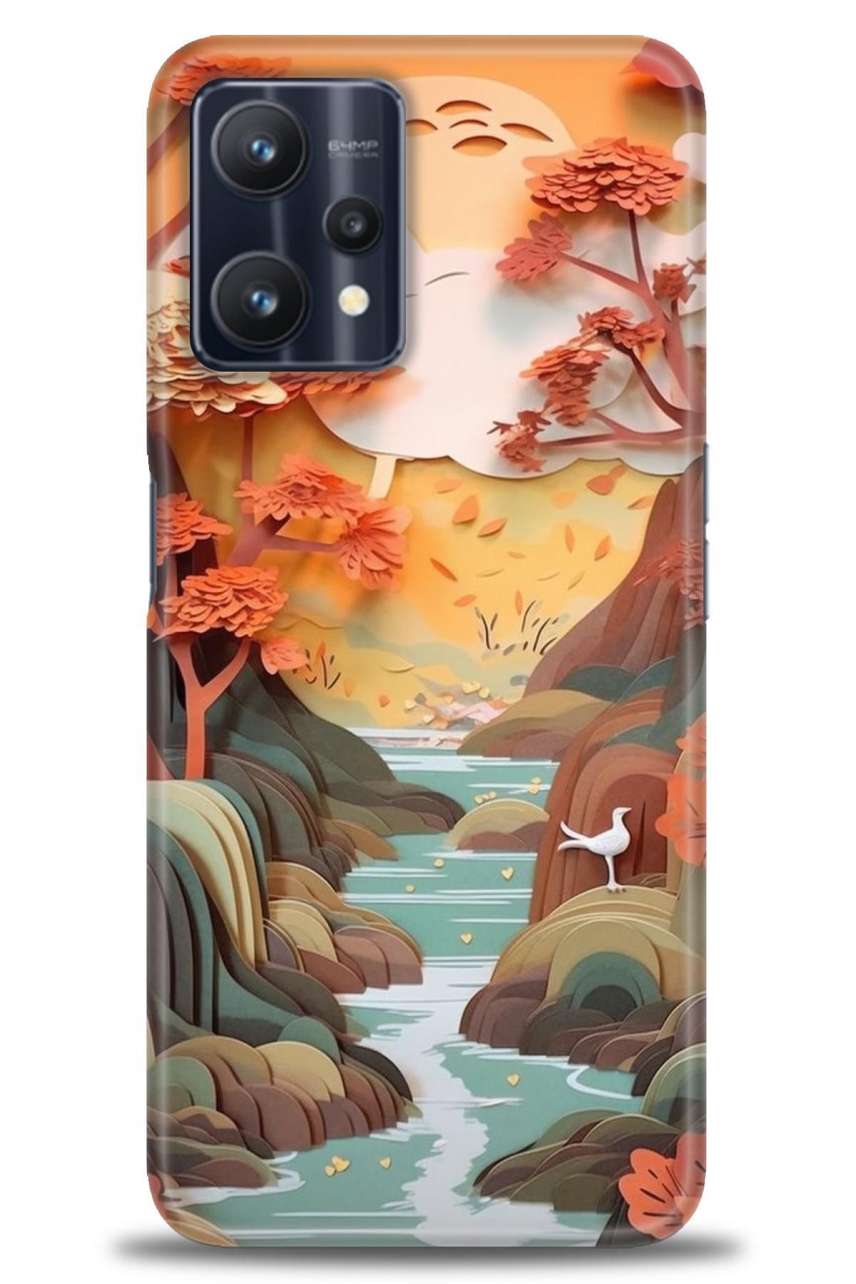 realme 9 Pro İle Uyumlu HD Baskılı Desenli Silikon Kılıf - 328