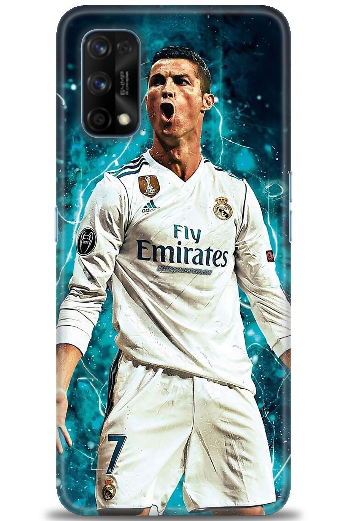realme 7 Pro İle Uyumlu HD Baskılı Desenli Silikon Kılıf - 460