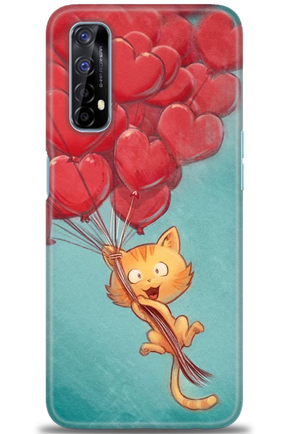 realme 7 İle Uyumlu HD Baskılı Desenli Silikon Kılıf - 513