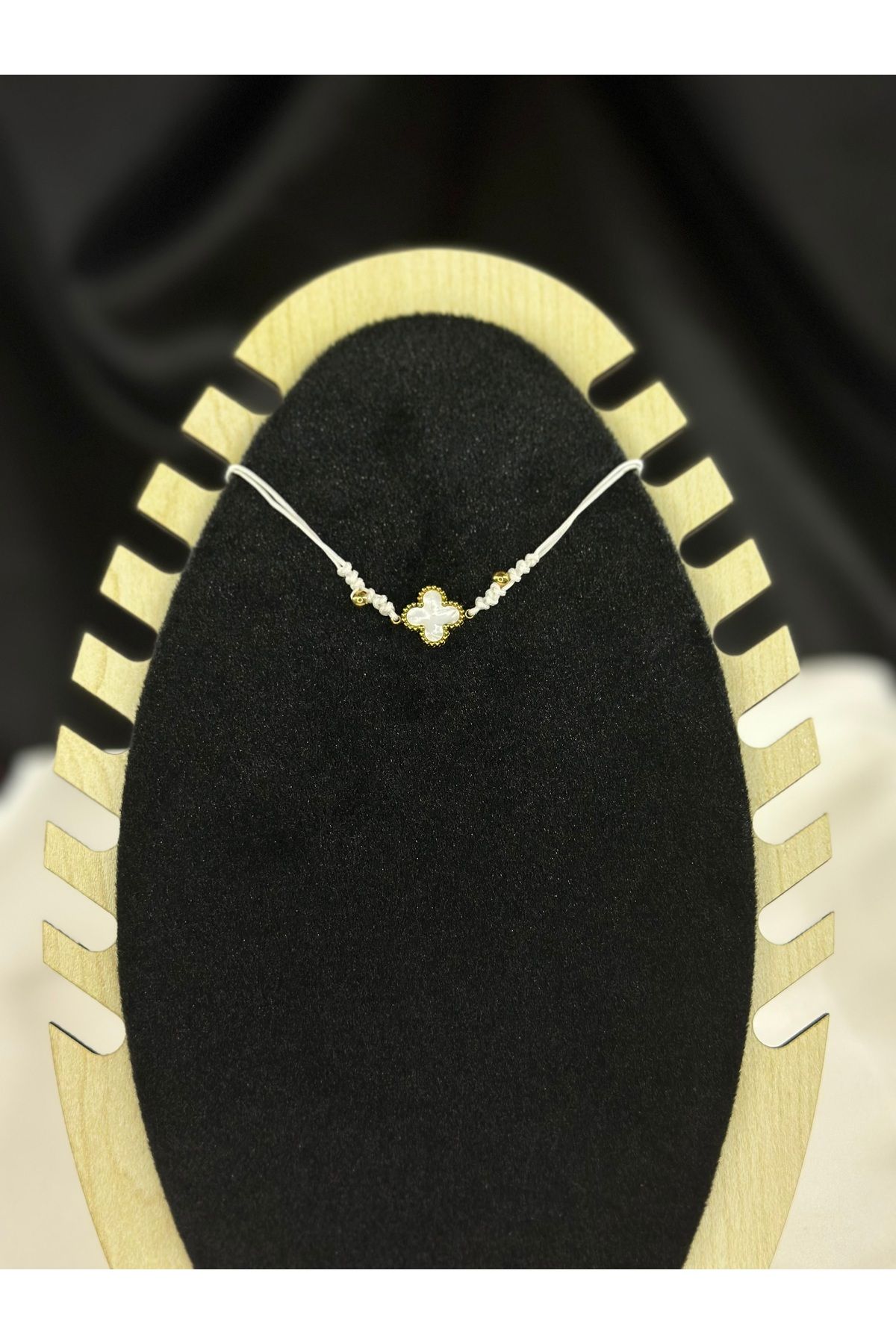 AYZENA Van Cleef İpli Model Ayarlanabilir Bileklik