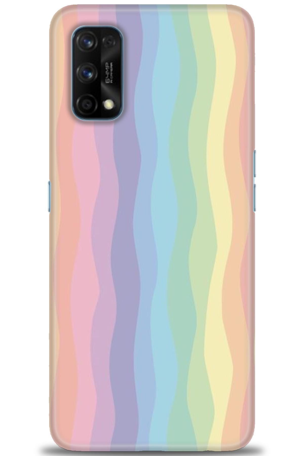 realme 7 Pro İle Uyumlu HD Baskılı Desenli Silikon Kılıf - 228