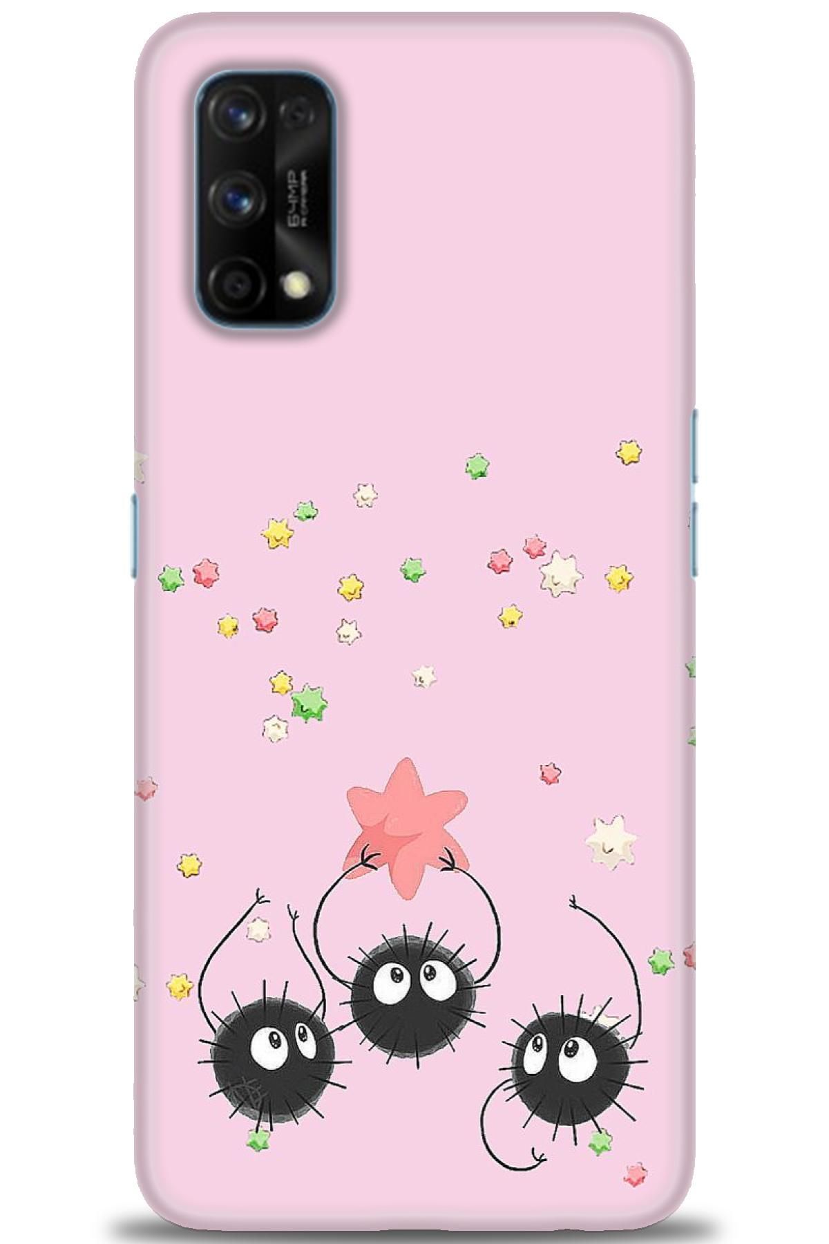 realme 7 Pro İle Uyumlu HD Baskılı Desenli Silikon Kılıf - 652