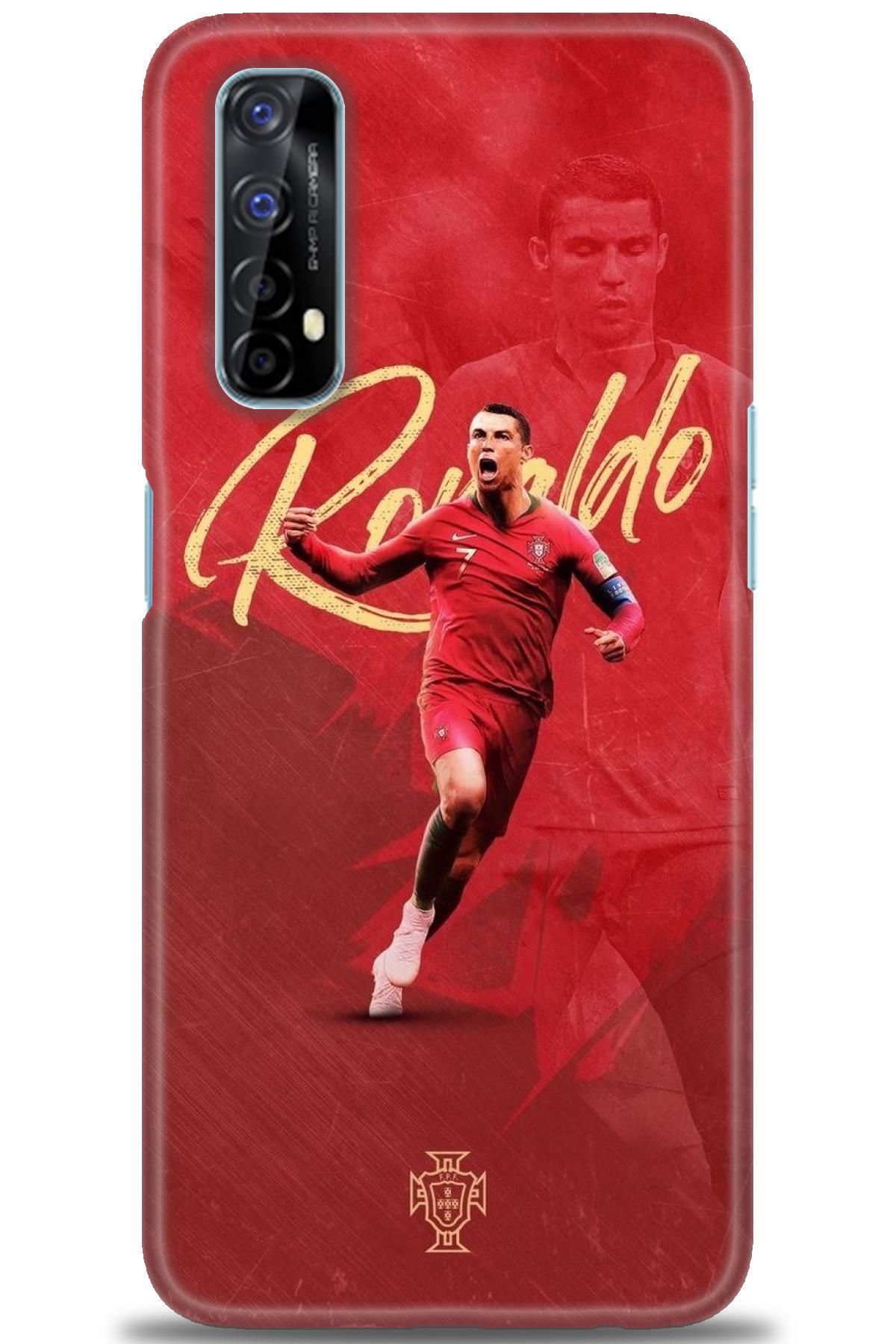 realme 7 İle Uyumlu HD Baskılı Desenli Silikon Kılıf - 1084