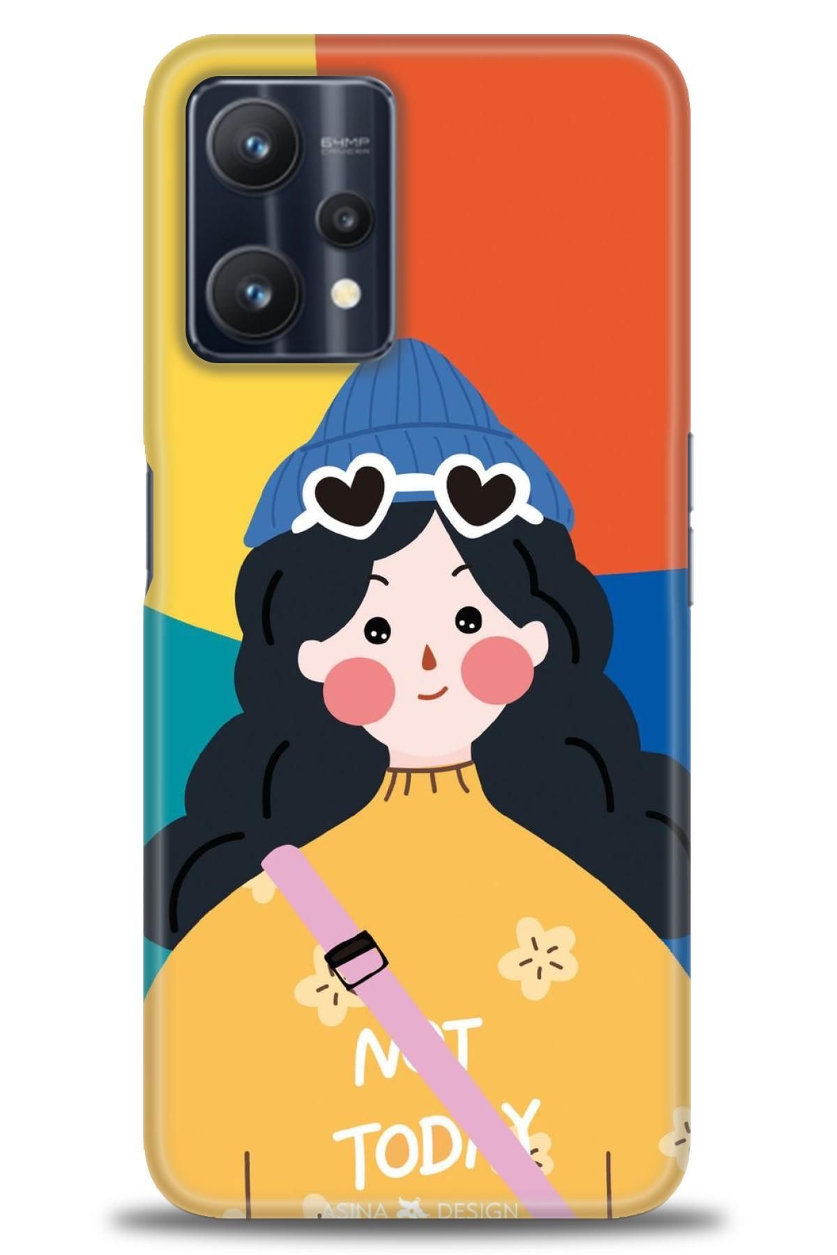 realme 9 Pro İle Uyumlu HD Baskılı Kılıf - Karışık Seri - 791