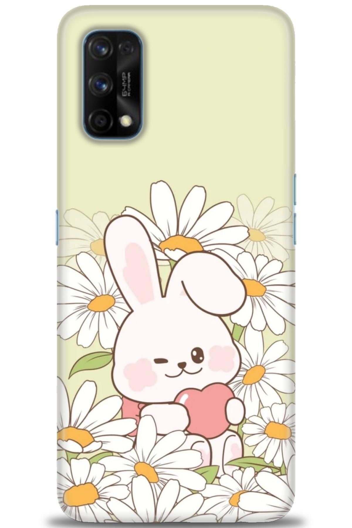 realme 7 Pro İle Uyumlu HD Baskılı Desenli Silikon Kılıf - 607