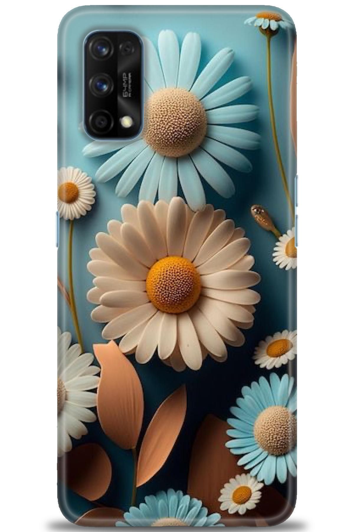 realme 7 Pro İle Uyumlu HD Baskılı Desenli Silikon Kılıf - 535