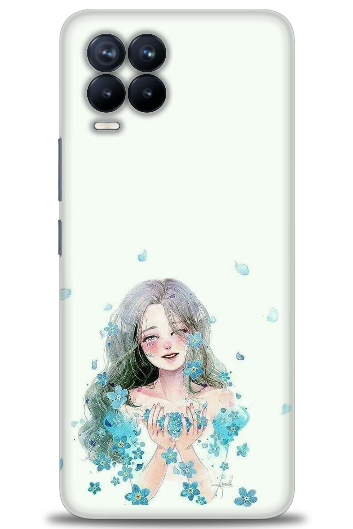 realme 8 / 8 Pro İle Uyumlu HD Baskılı Desenli Silikon Kılıf - 762