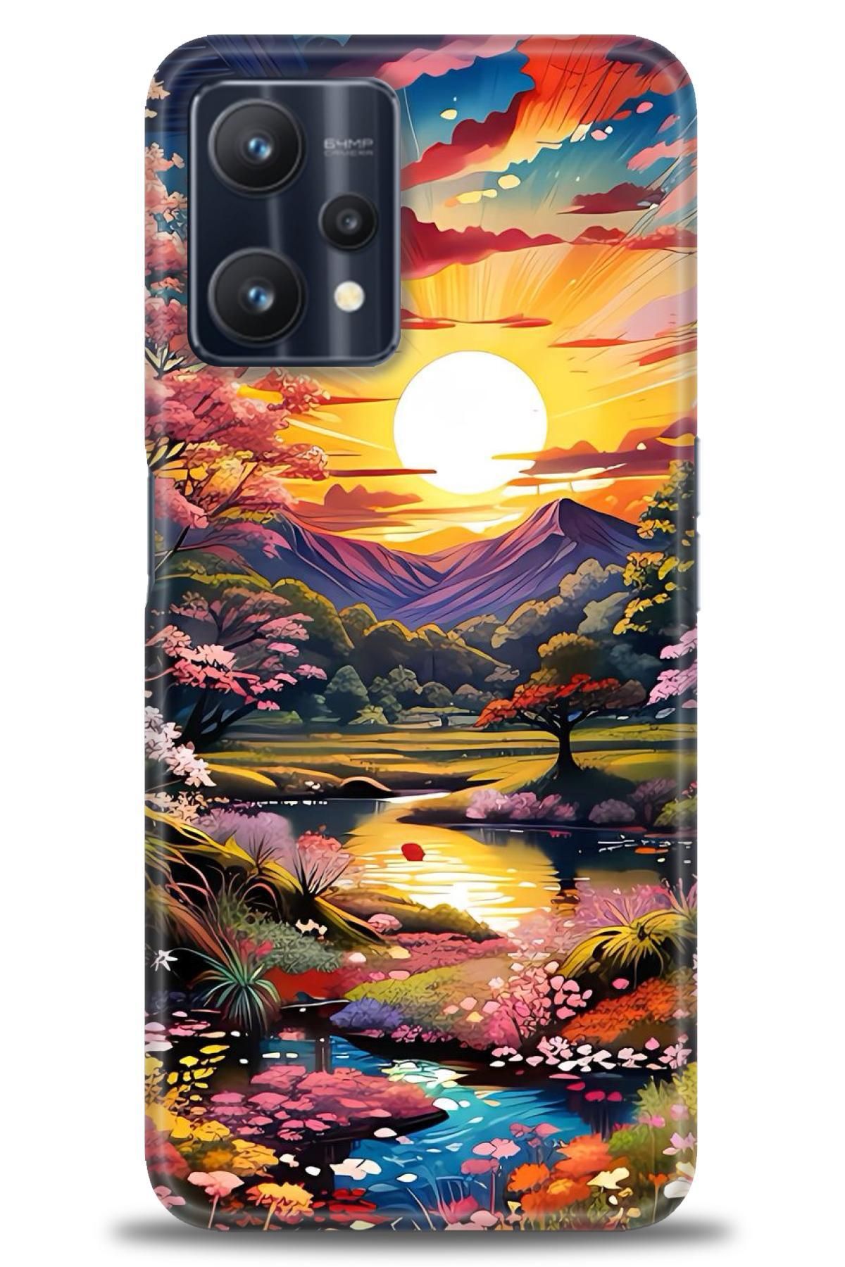 realme 9 Pro İle Uyumlu HD Baskılı Desenli Silikon Kılıf - 329