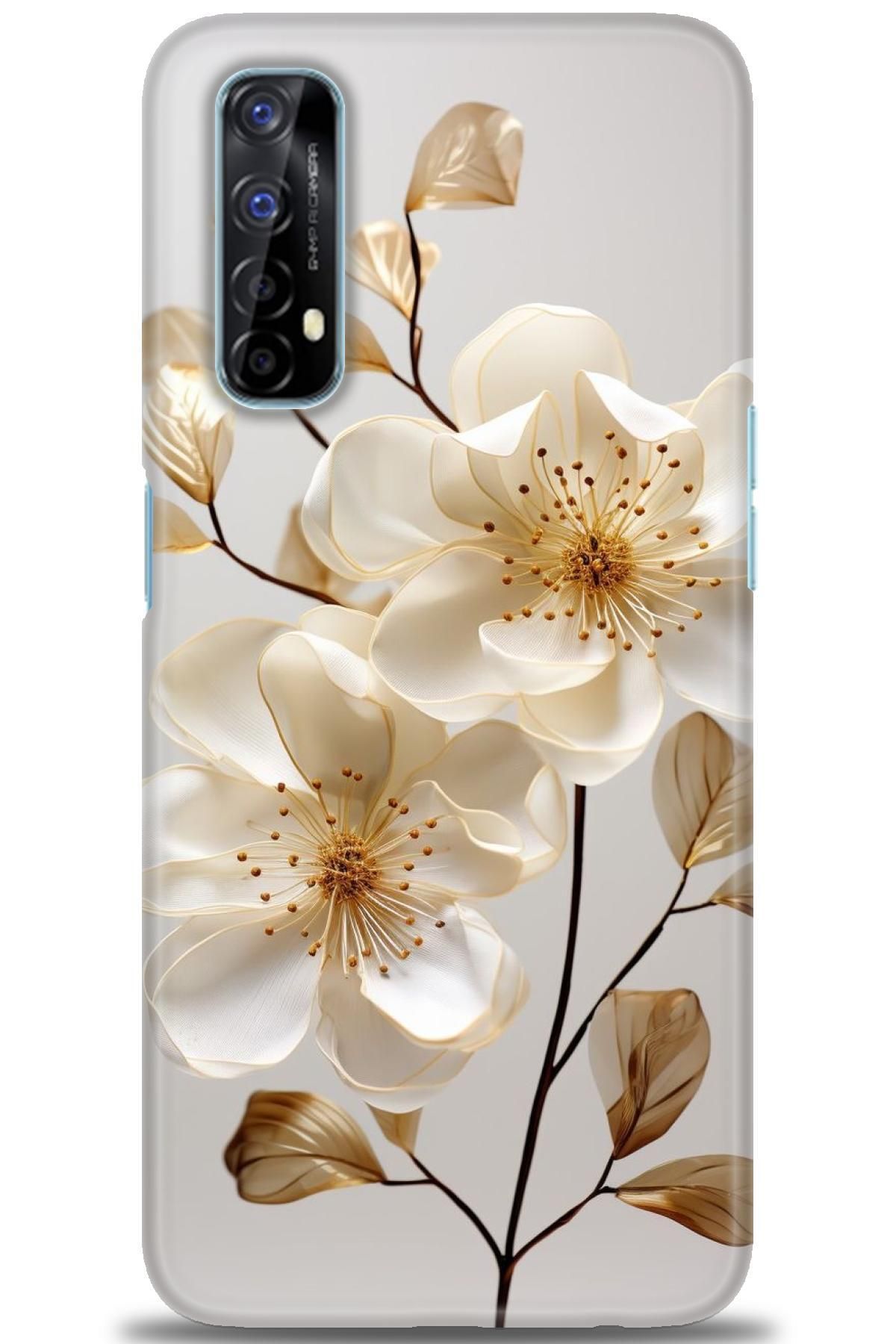 realme 7 İle Uyumlu HD Baskılı Desenli Silikon Kılıf - 1049