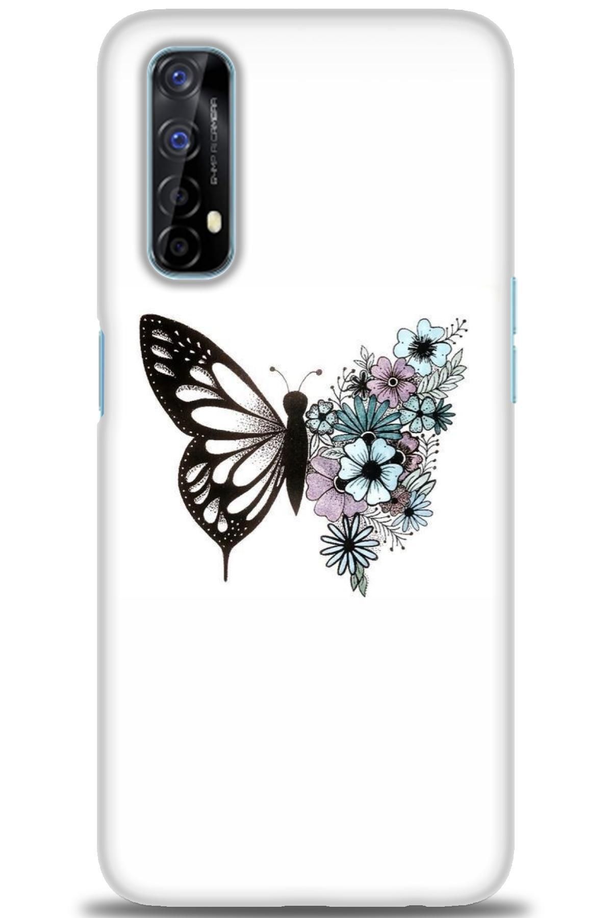 realme 7 İle Uyumlu HD Baskılı Desenli Silikon Kılıf - 258
