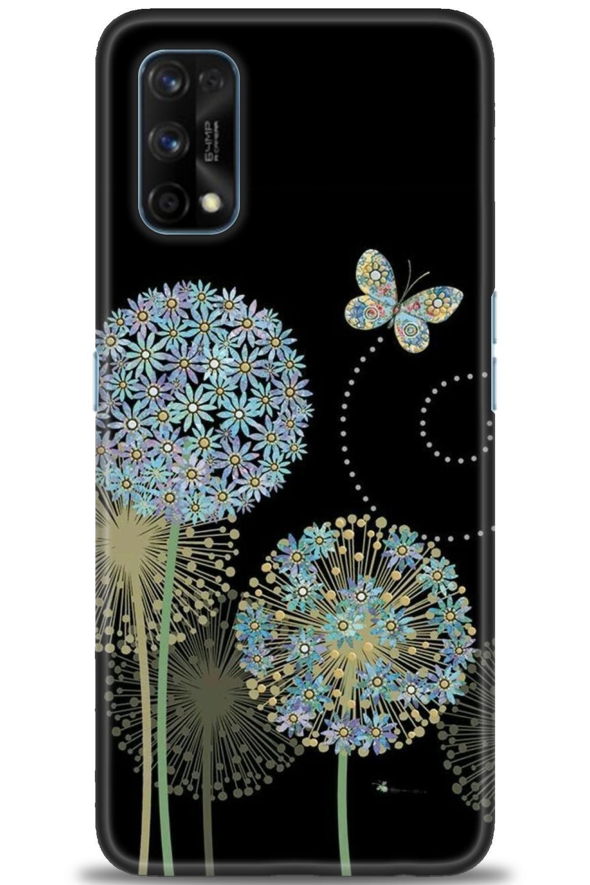 realme 7 Pro İle Uyumlu HD Baskılı Desenli Silikon Kılıf - 1044