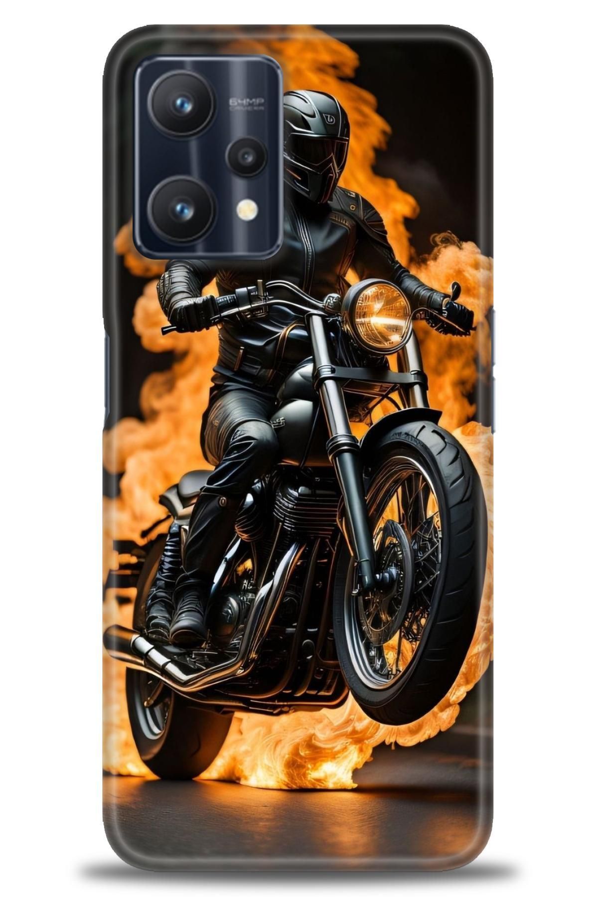 realme 9 Pro İle Uyumlu HD Baskılı Desenli Silikon Kılıf - 571
