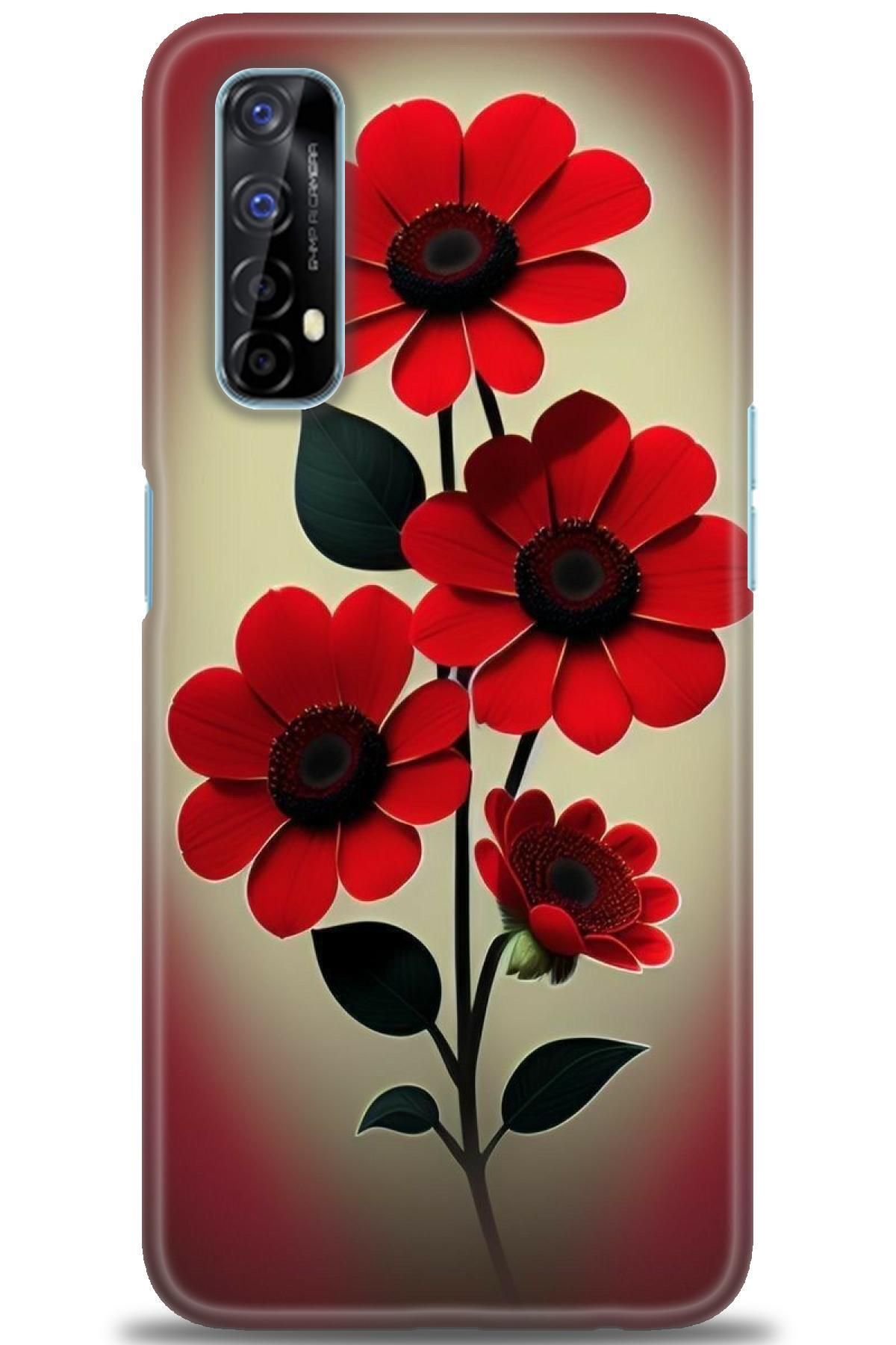 realme 7 İle Uyumlu HD Baskılı Kılıf - Karışık Seri - 347