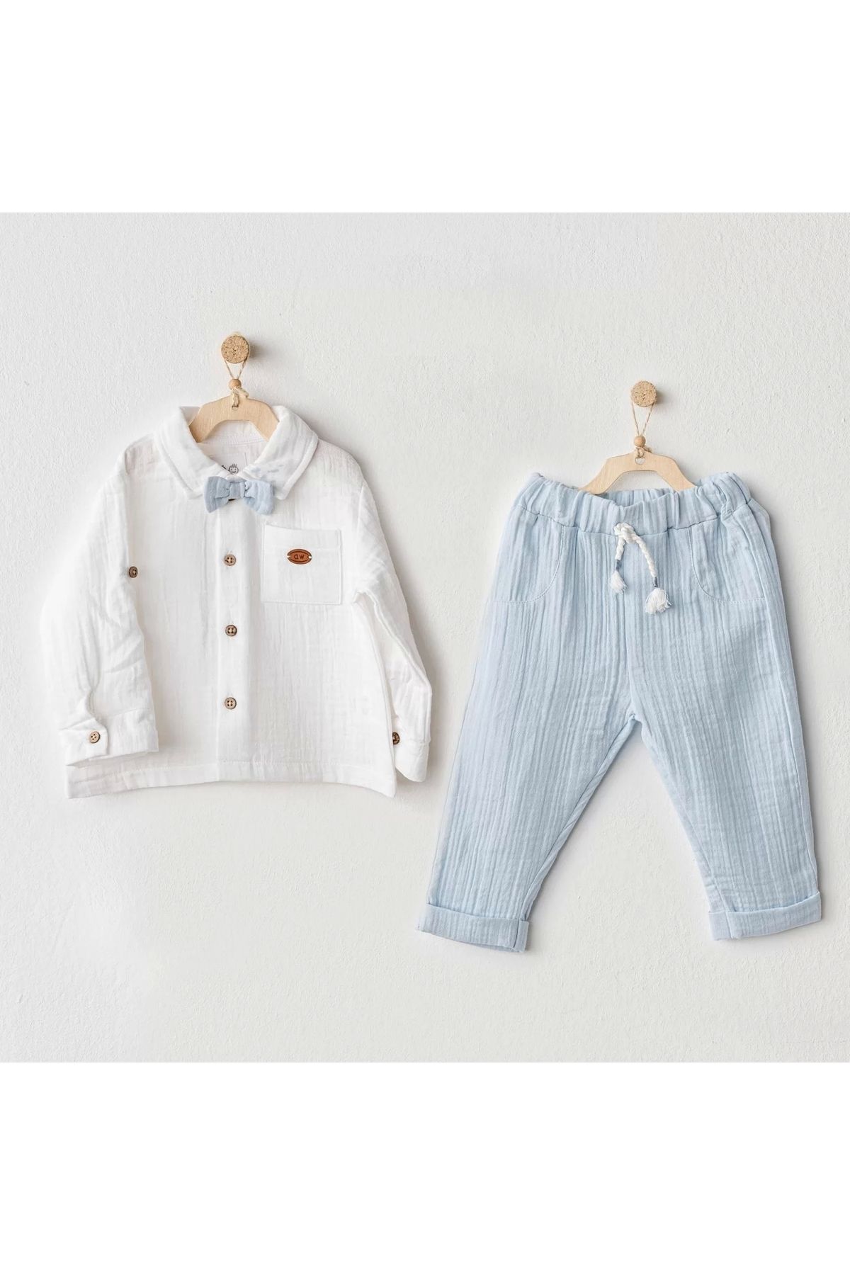 little stars Andywawa Ac25622 Ocean İs My Happy Place 2'li Takım Blue