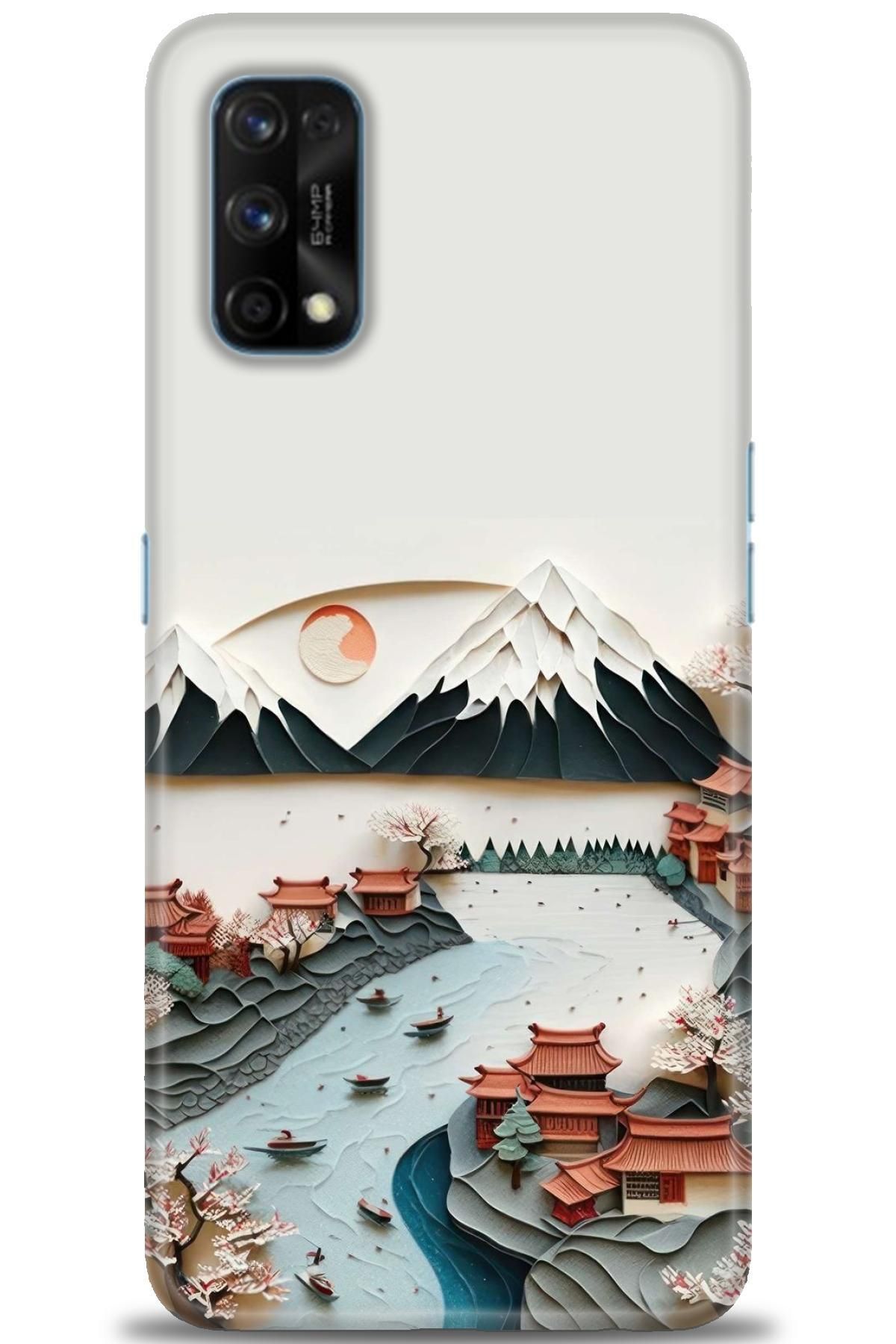realme 7 Pro İle Uyumlu HD Baskılı Kılıf - Karışık Seri - 322