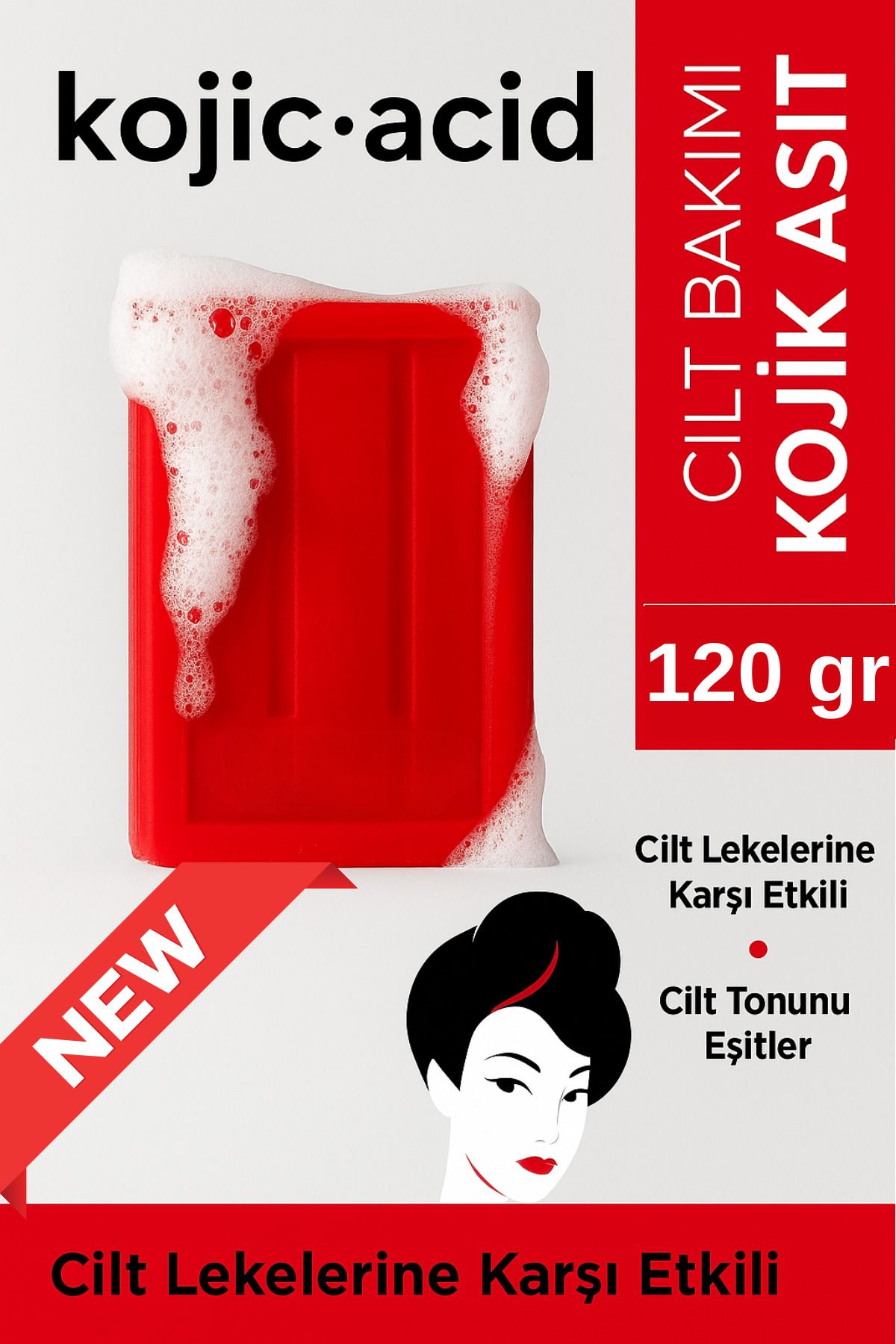 EpiRelax Kojik Asit Sabunu – Aydınlatıcı Etki Lekesiz, Parlak Bir Cilt Için Kojik Sabunu