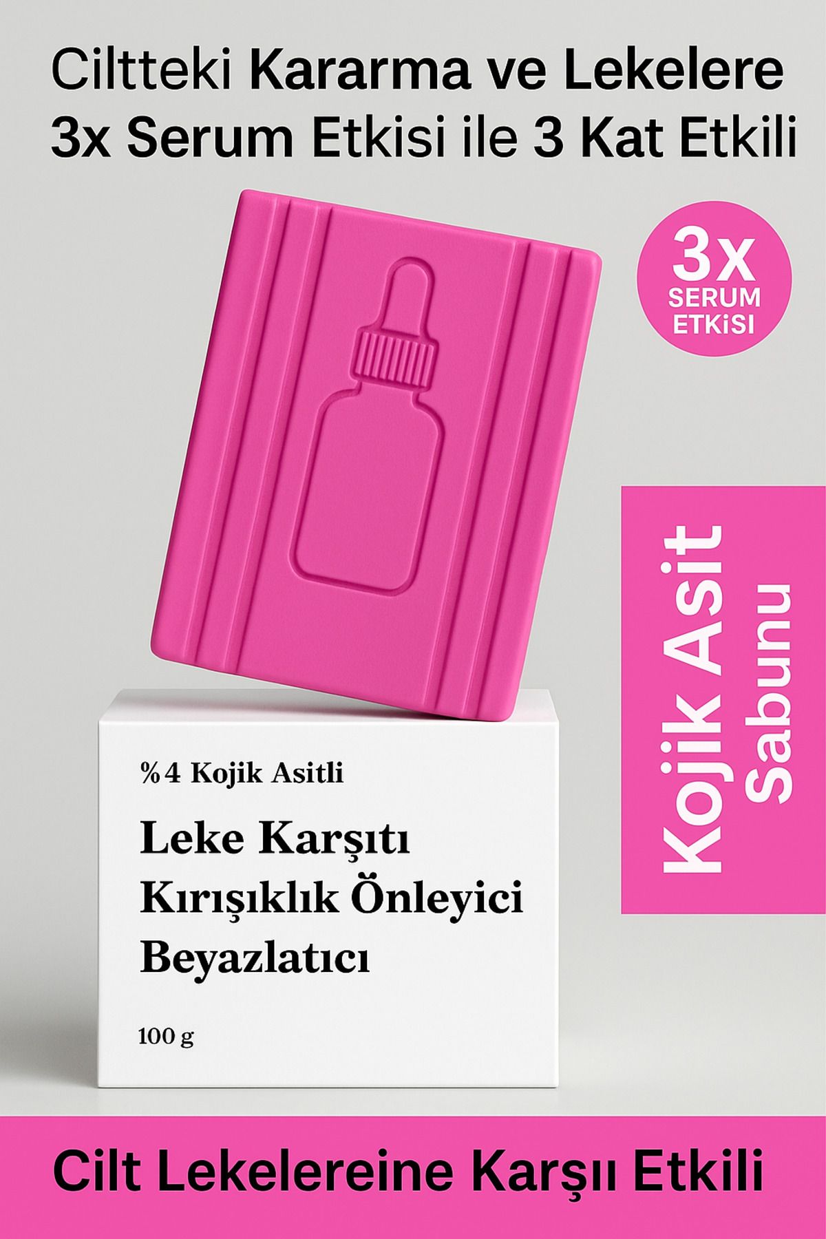 EpiRelax Gece Bakım Kojik Asit Sabunu - Işıltılı ve Eşit Tonda Bir Cilt İçin Temizleyici Bar