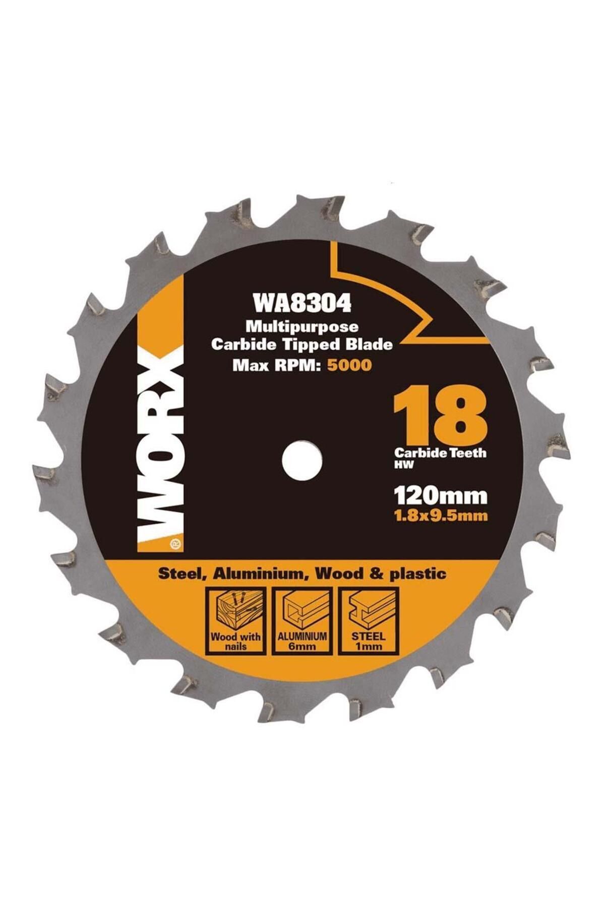 teknotrust Wa8304 120x9,5mm Metal, Ahşap, Pvc, Alüminyum Kesme, Elmas Daire Testere Bıçağı