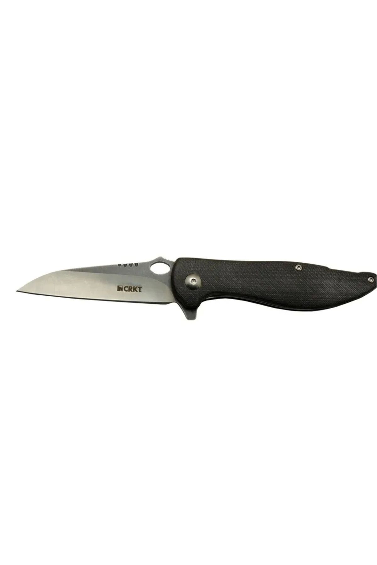 YNT İthalat Crkt Lotus 1265 Bk Siyah Kamp / Outdoor Çakı 18cm - Yarı Otomatik, Kemerlikli, Kutulu