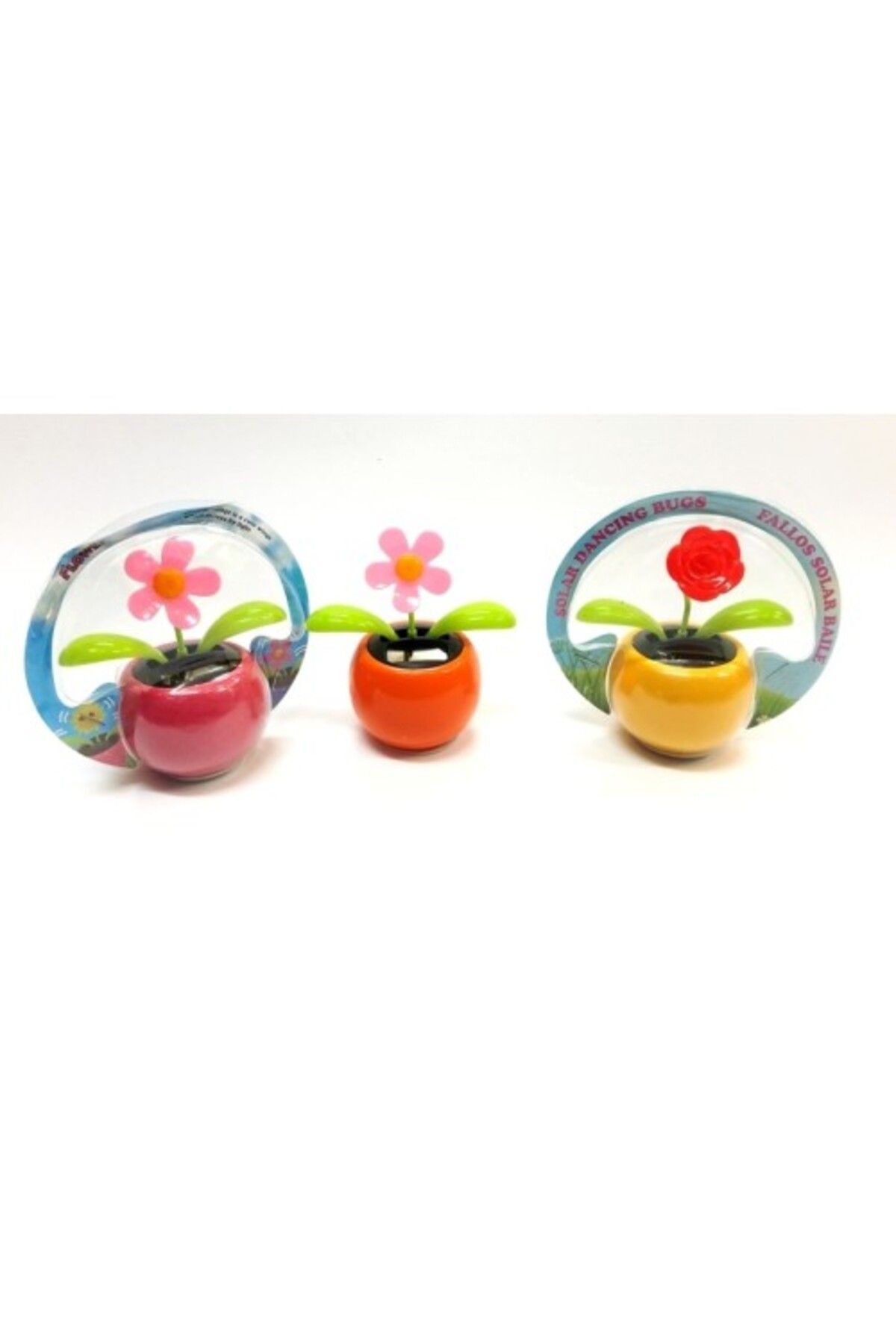 Shop58 Güneş Enerjili Solar Dans Eden Çiçek