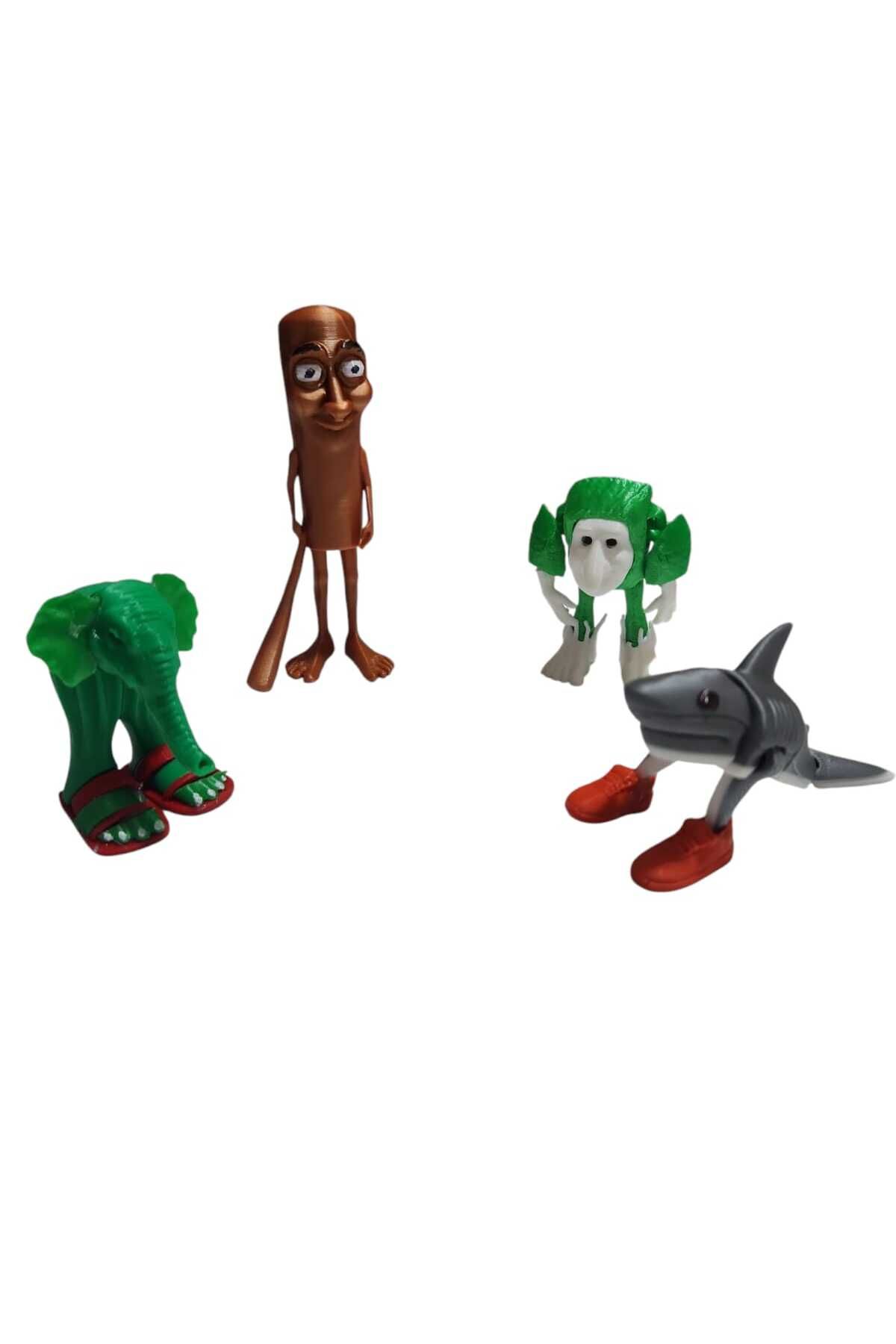 GOGU TOYS 4 Lu Mega Set Tung Tung Tung Sahur Karakterleri