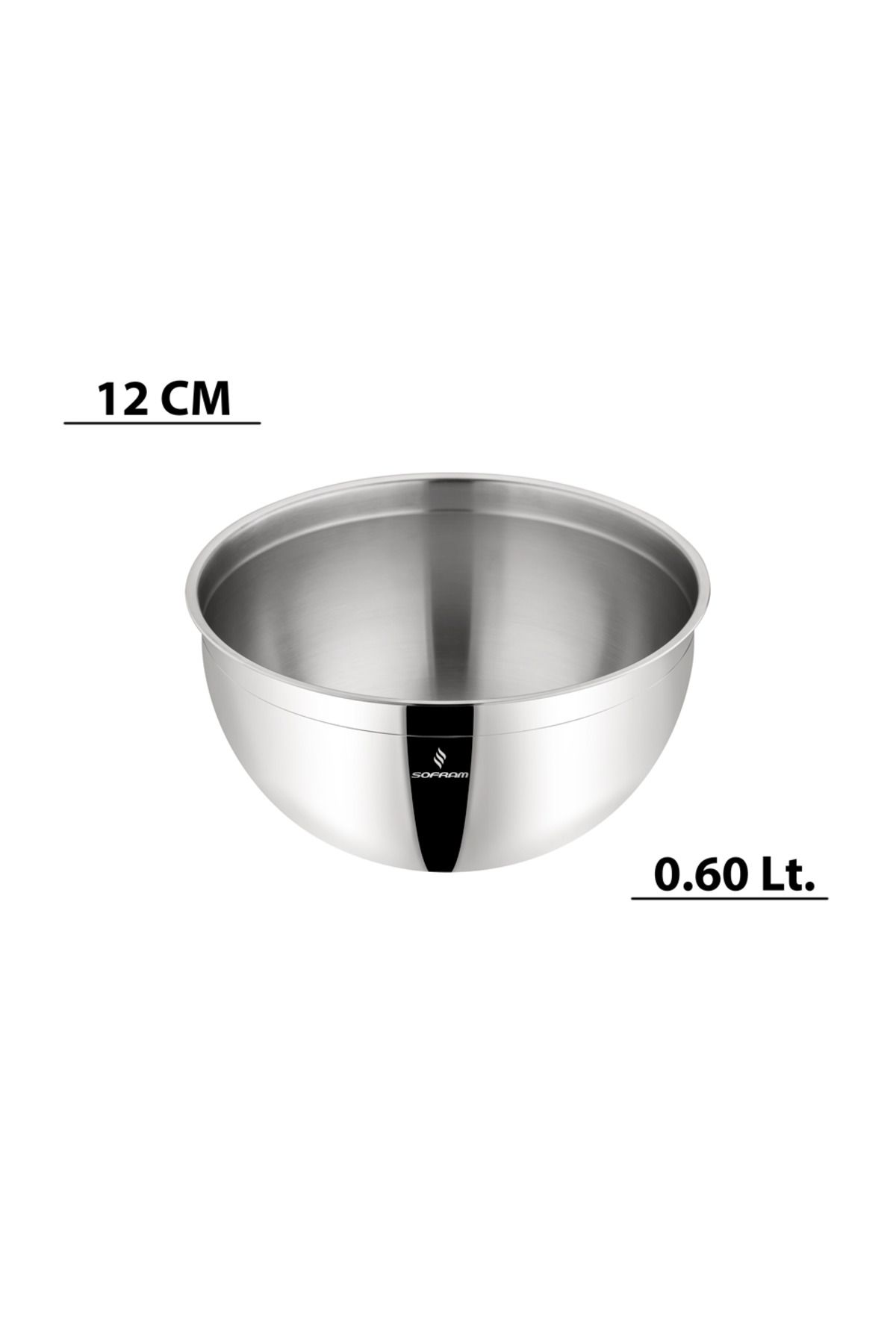 Sofram 12 cm Çelik Kase