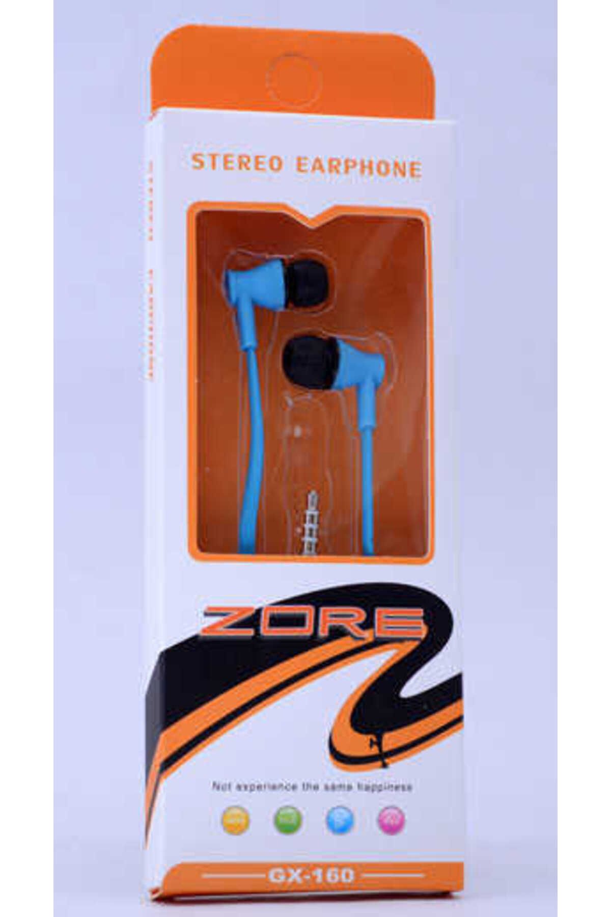 HTstore Zore GX-160 Stereo Kulaklık-Mavi