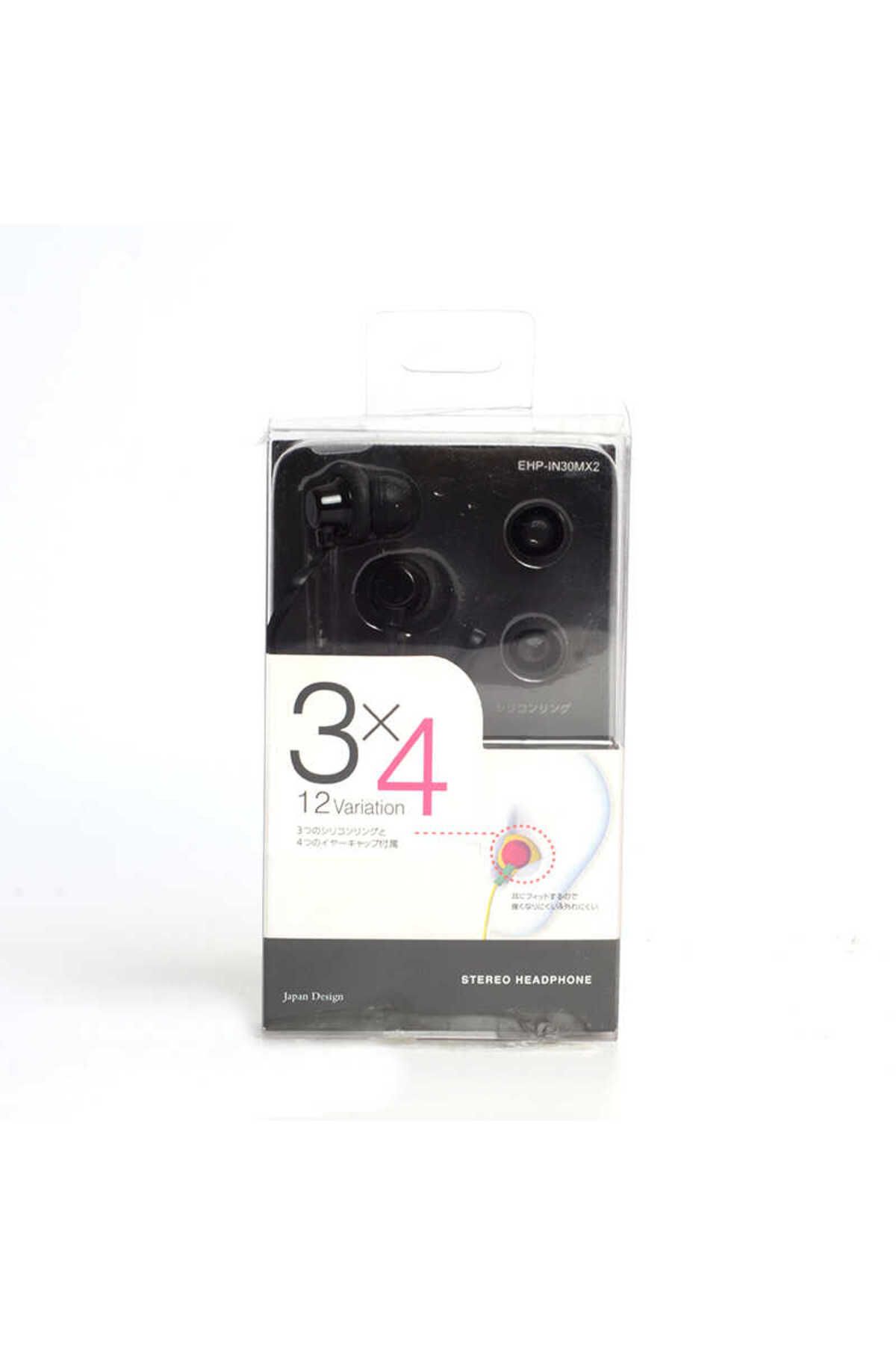 HTstore Zore 3X4 3.5mm Kulaklık-Siyah