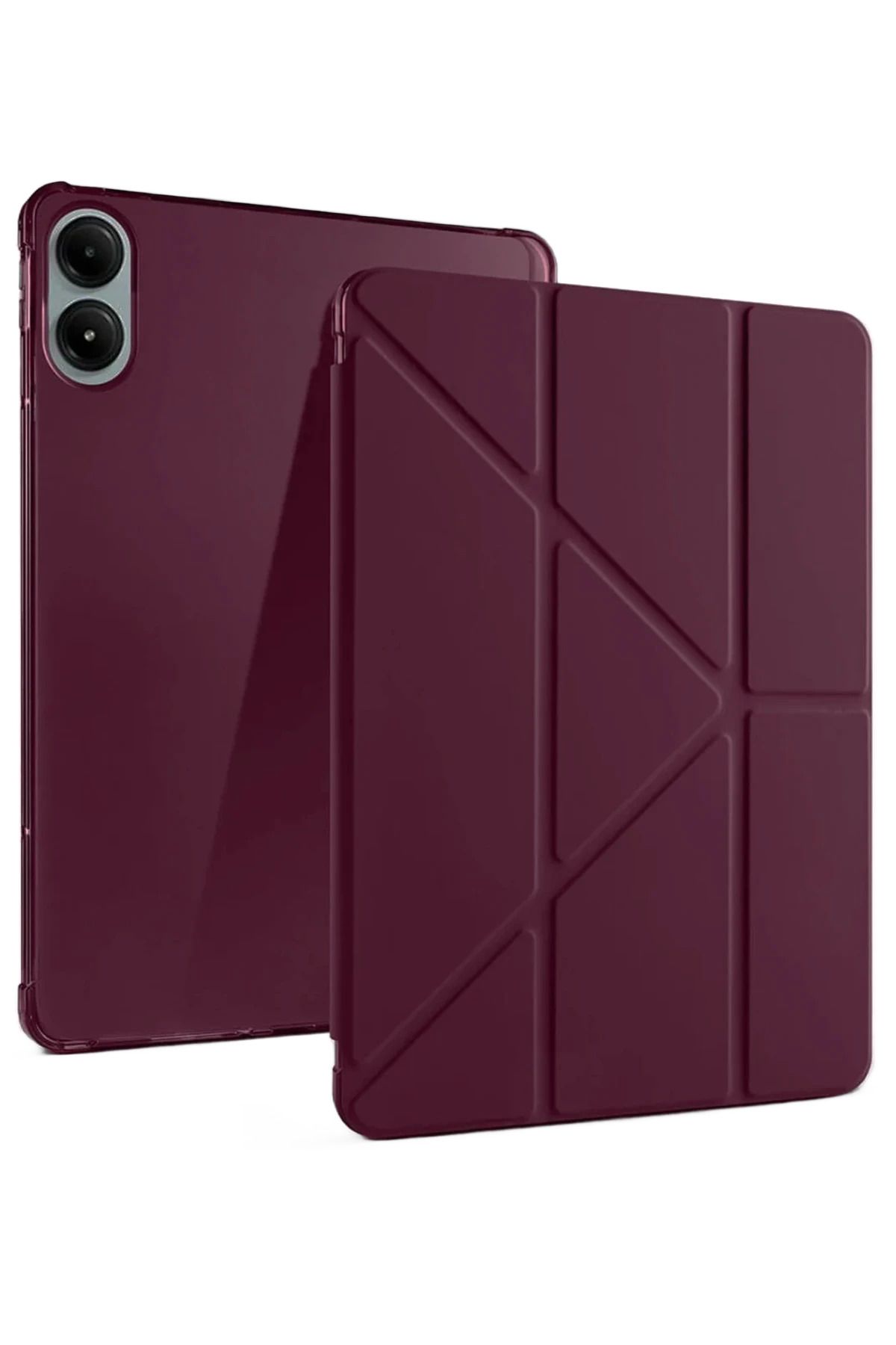 NewFace Xiaomi Redmi Pad Pro 12.1 Kılıf Kalemlikli Mars Tablet Kılıfı - Mor MRAYD