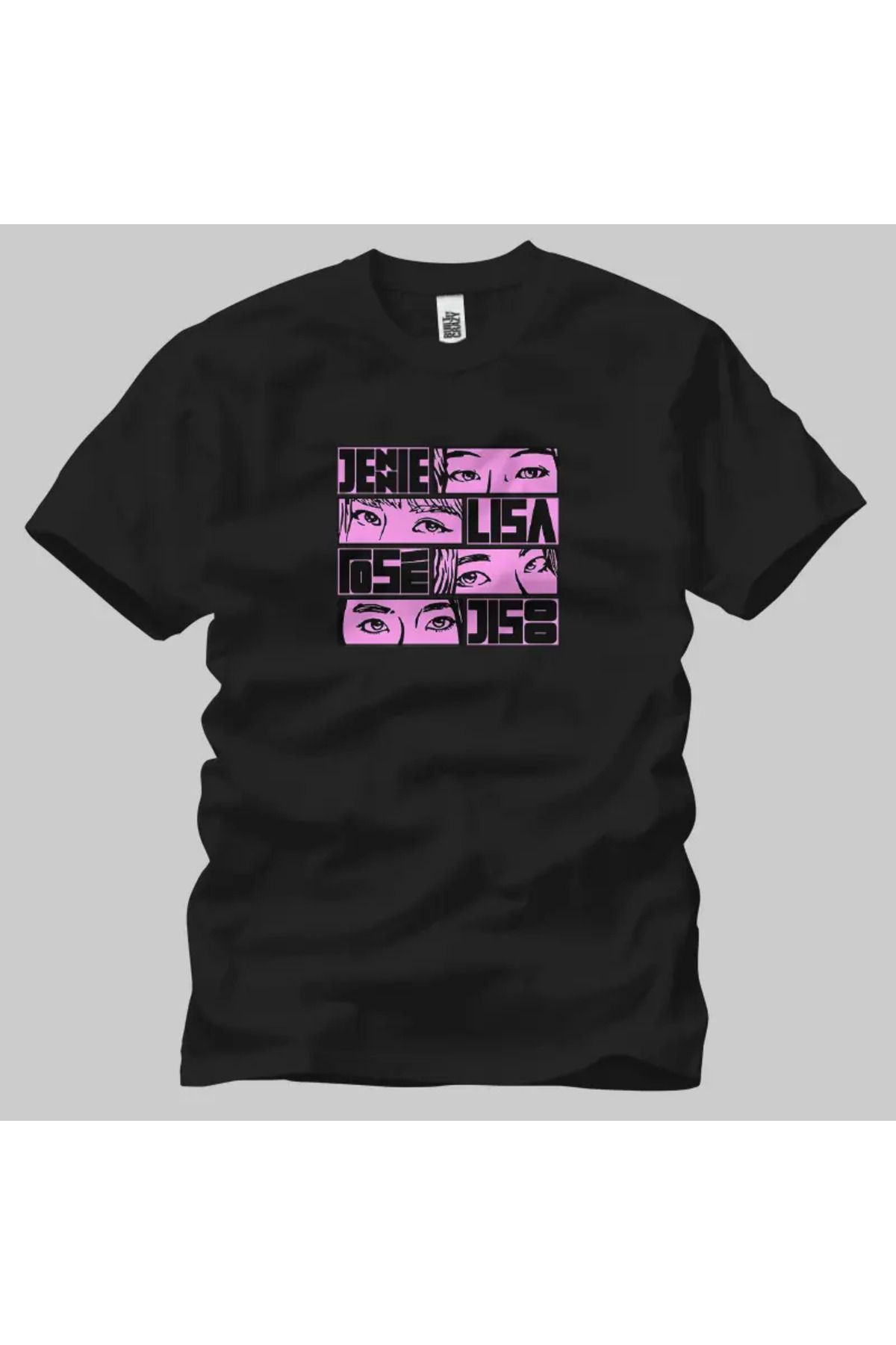 Built By Crazy Blackpink Collage Unisex Tişört
