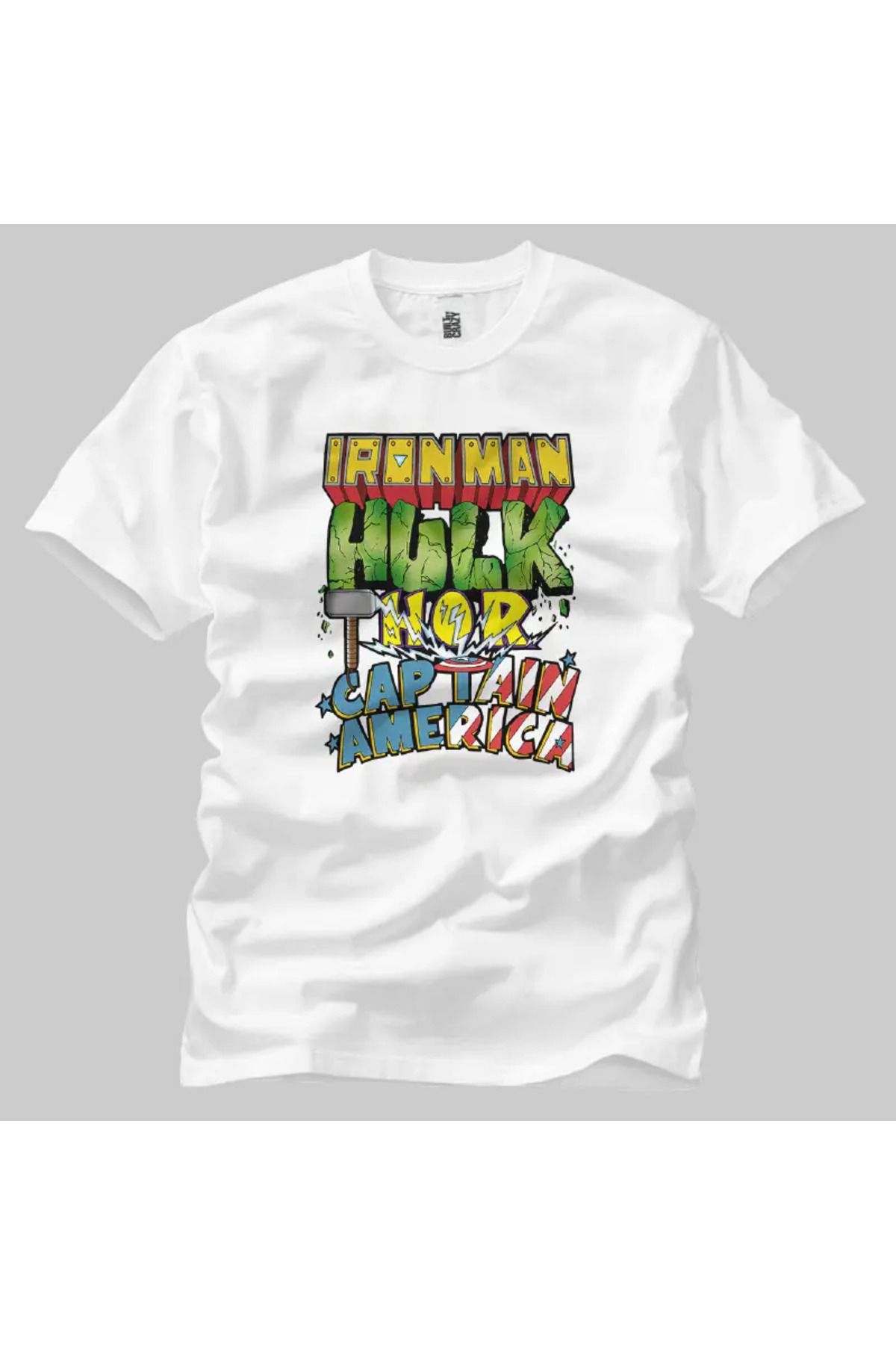 Built By Crazy Avergers Group Logo Unisex Tişört