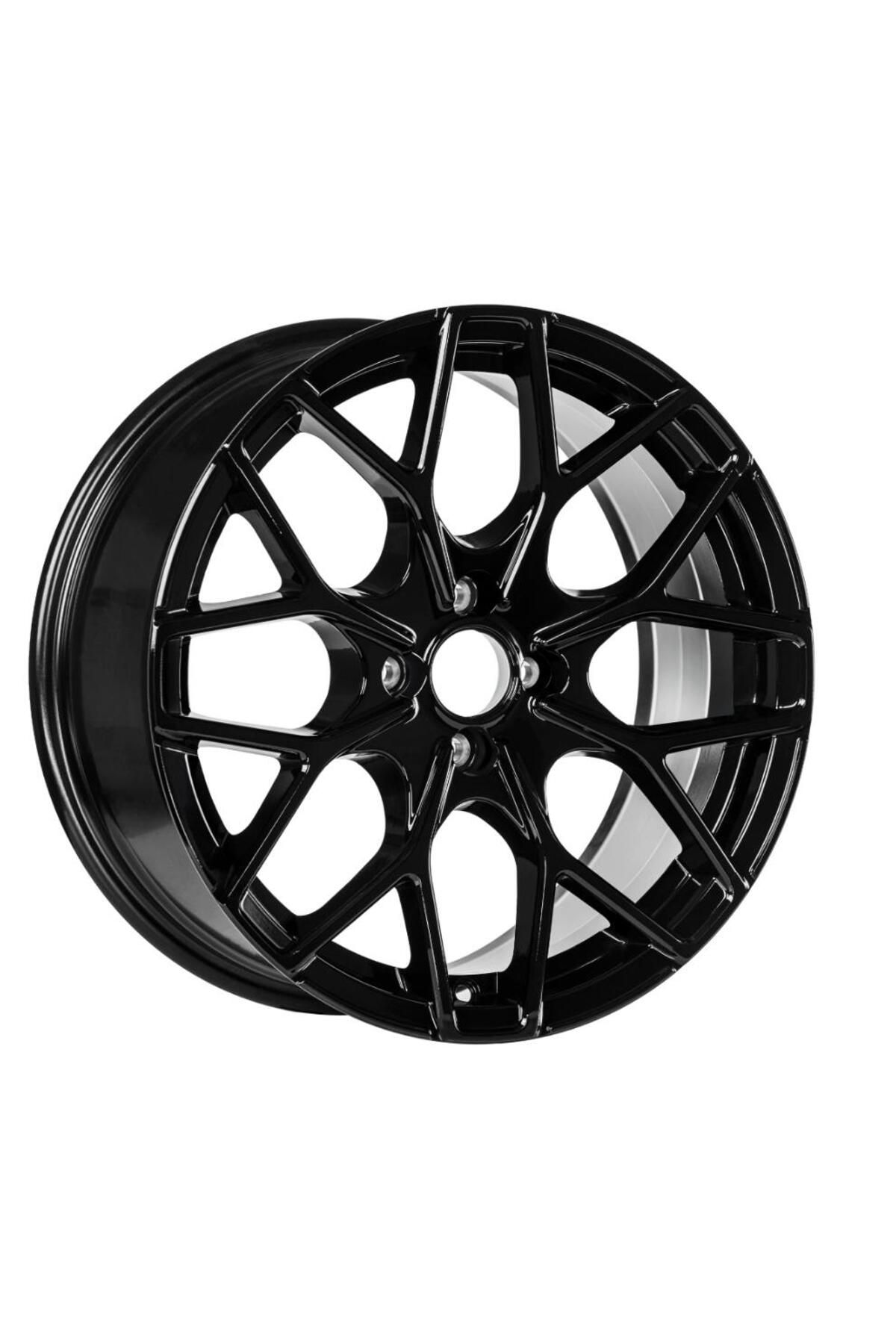 Emr -S1038-17 7.5x17" -4x108 ET35 63.4 Black Diamond Jant (4 Adet)