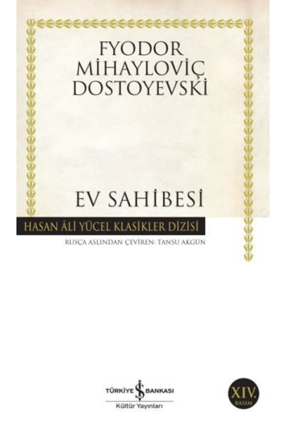 Destek Yayınları Ev Sahibesi Hasan Ali Yücel Klasikleri