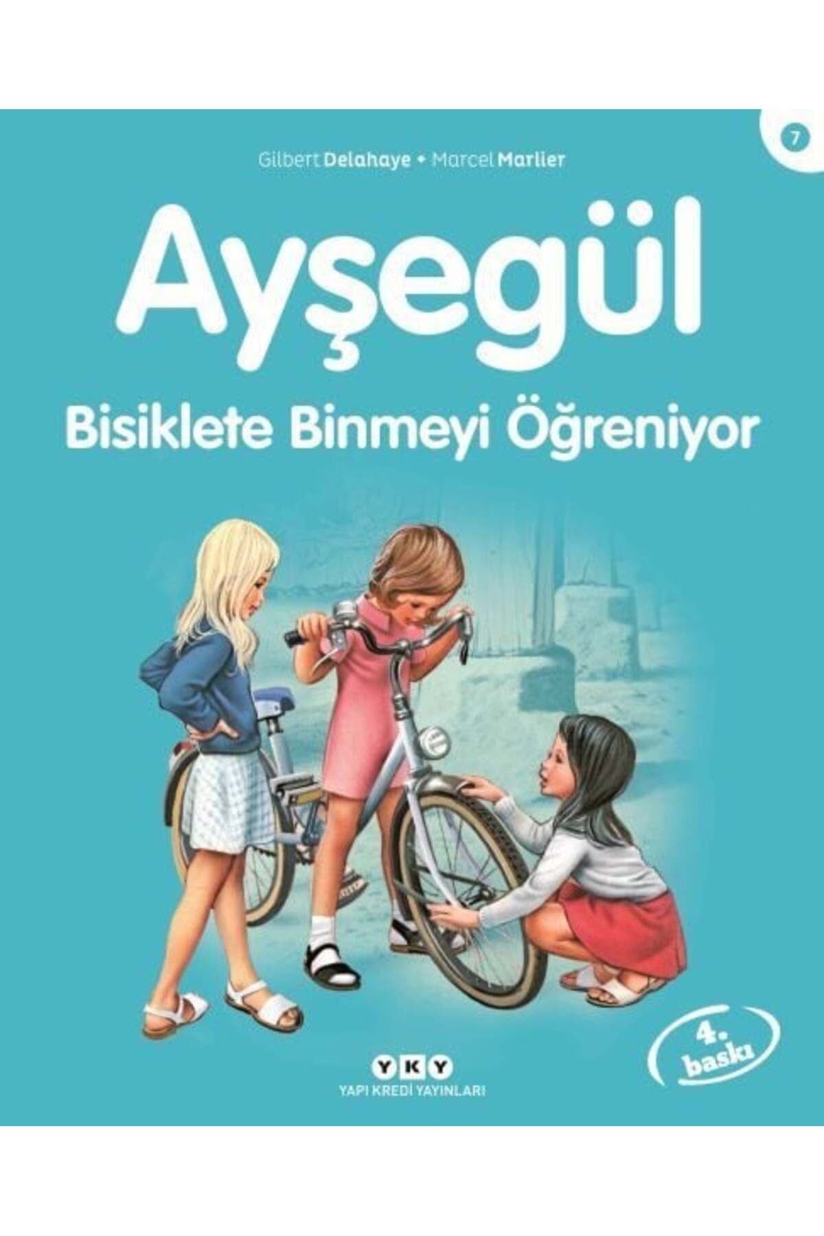 Destek Yayınları Ayşegül Serisi 07 Bisiklete Binmeyi Öğreniyor