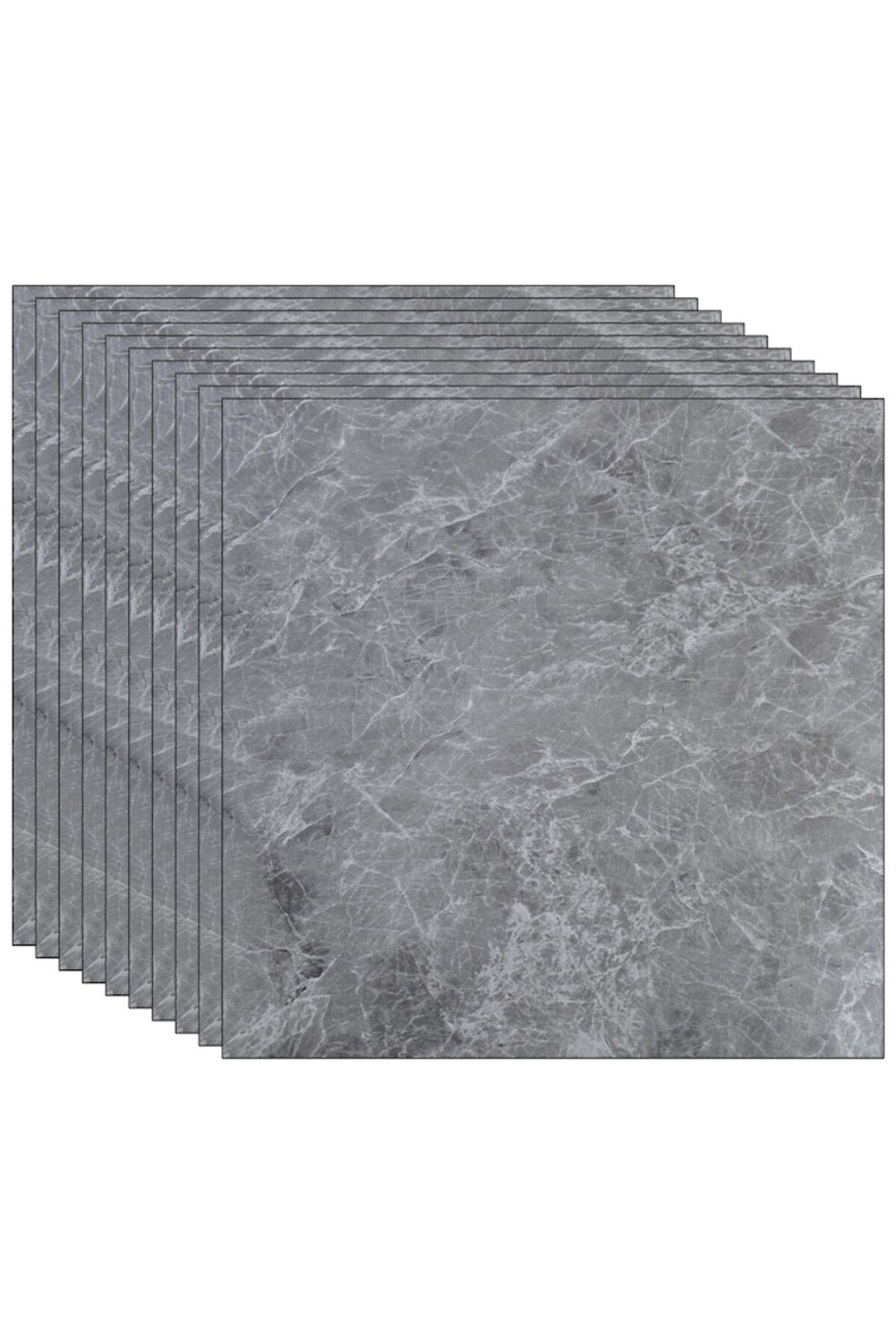 NEXTLY Set 24 X Placi Din Pvc Autoadezive Pentru Podea/perete Nextly,45.6 X 45.6 Cm, 1.5 Mm Grosime - One Size