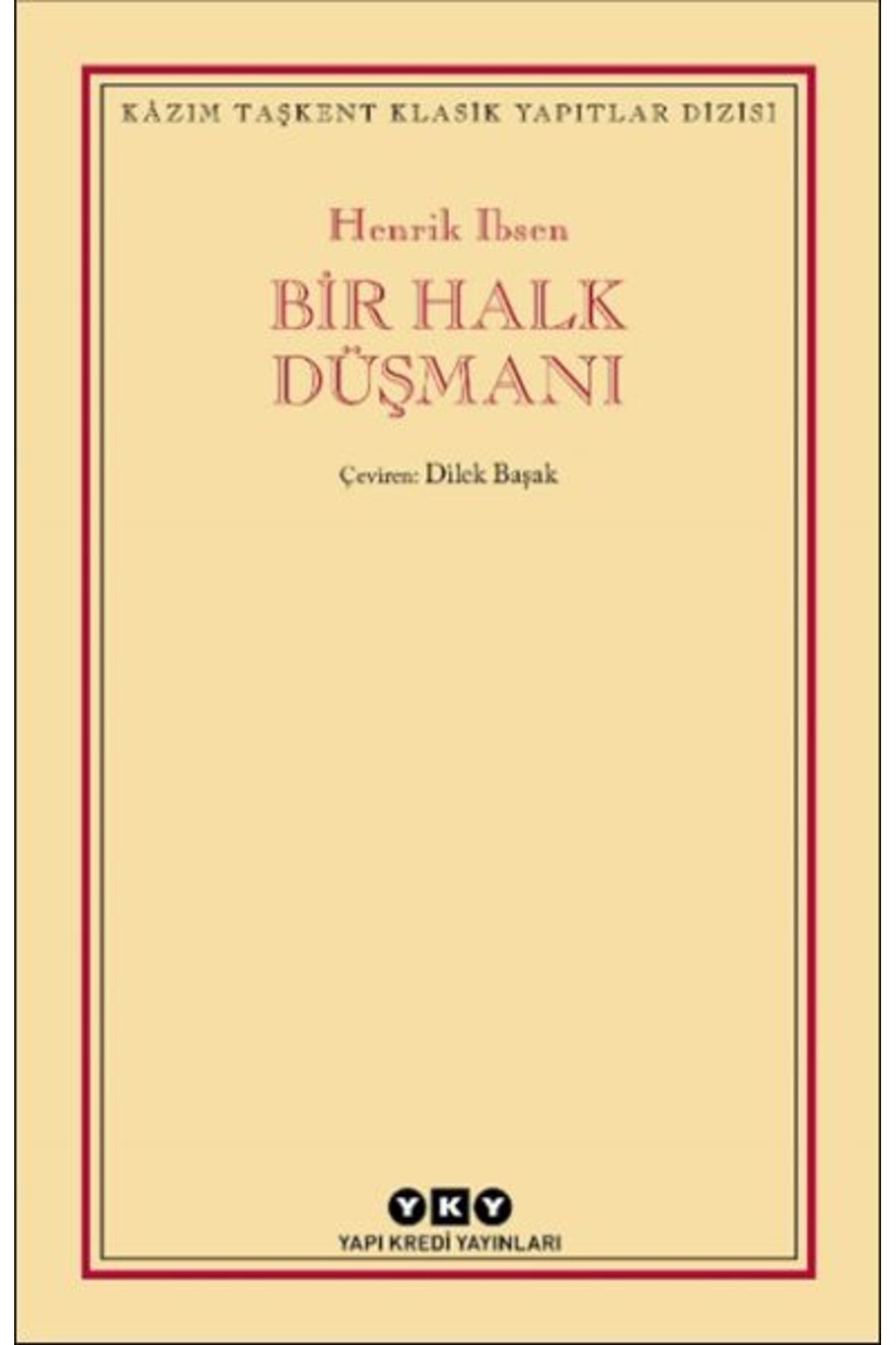 Destek Yayınları Bir Halk Düşmanı