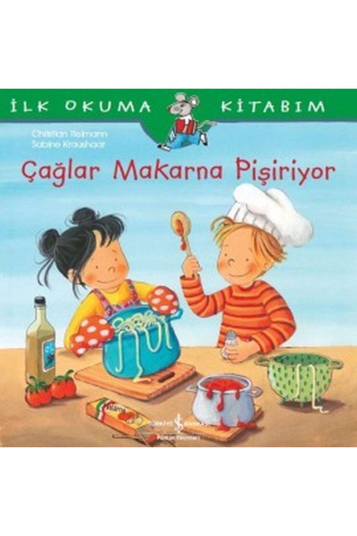 Destek Yayınları İlk Okuma Kitabım Çağlar Makarna Pişiriyor