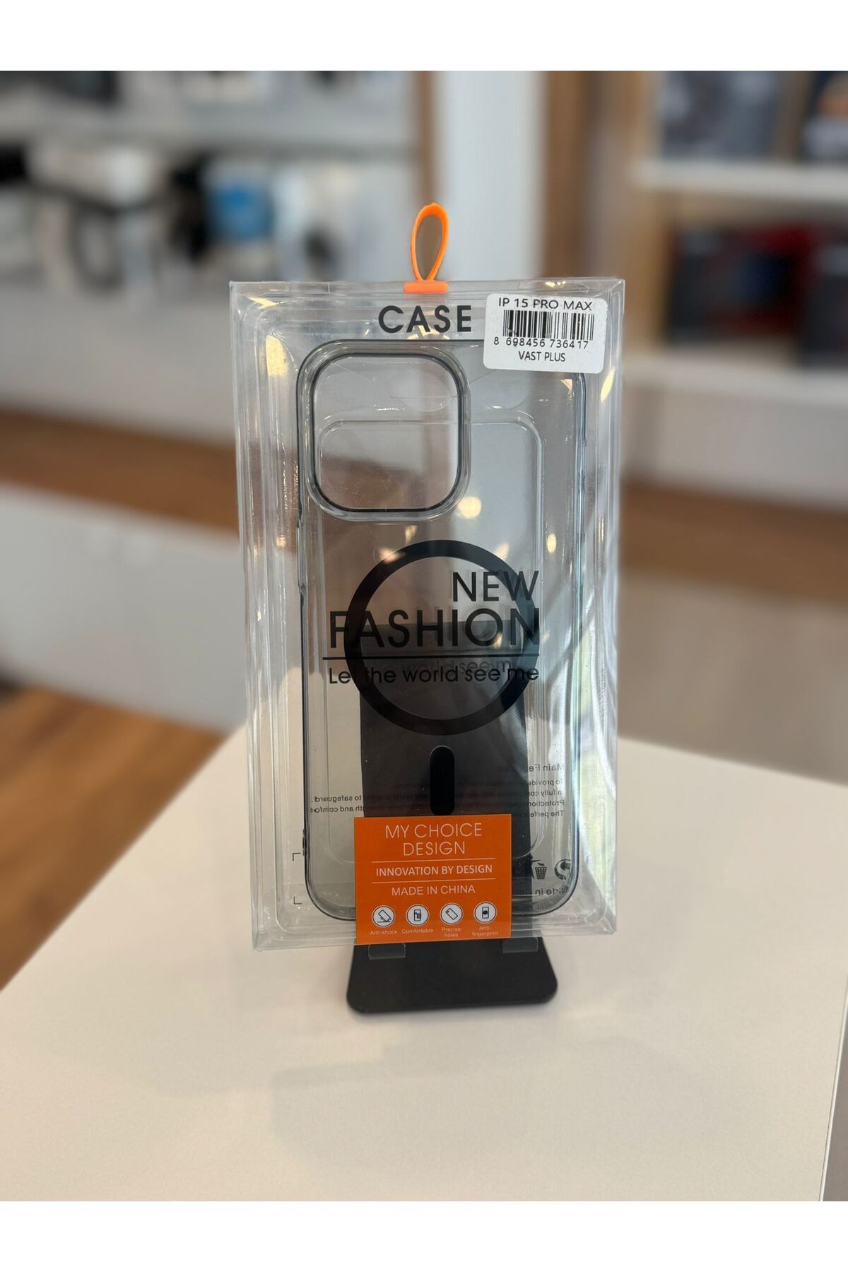 Case iphone 15promax uyumlu magsafeli sert mika kılıf