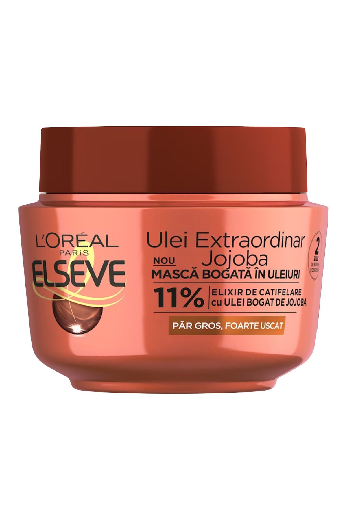 L'oreal Mască Elseve Cu Ulei Extraordinar De Jojoba, 300 Ml Femeie - One Size