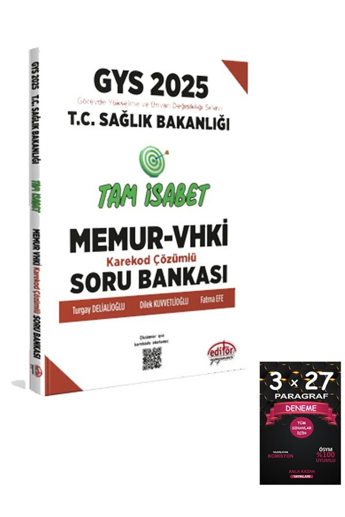 Data Yayınları Sağlık Bakanlığı GYS Memur-VHKİ TAM İSABET Karekod Çözümlü Soru Bankası
