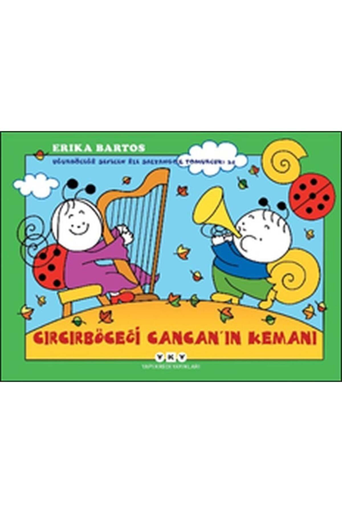 Destek Yayınları Uğurböceği Sevecen İle Salyangoz Tomurcuk 34 Cırcırböceği Cancanın Kemanı