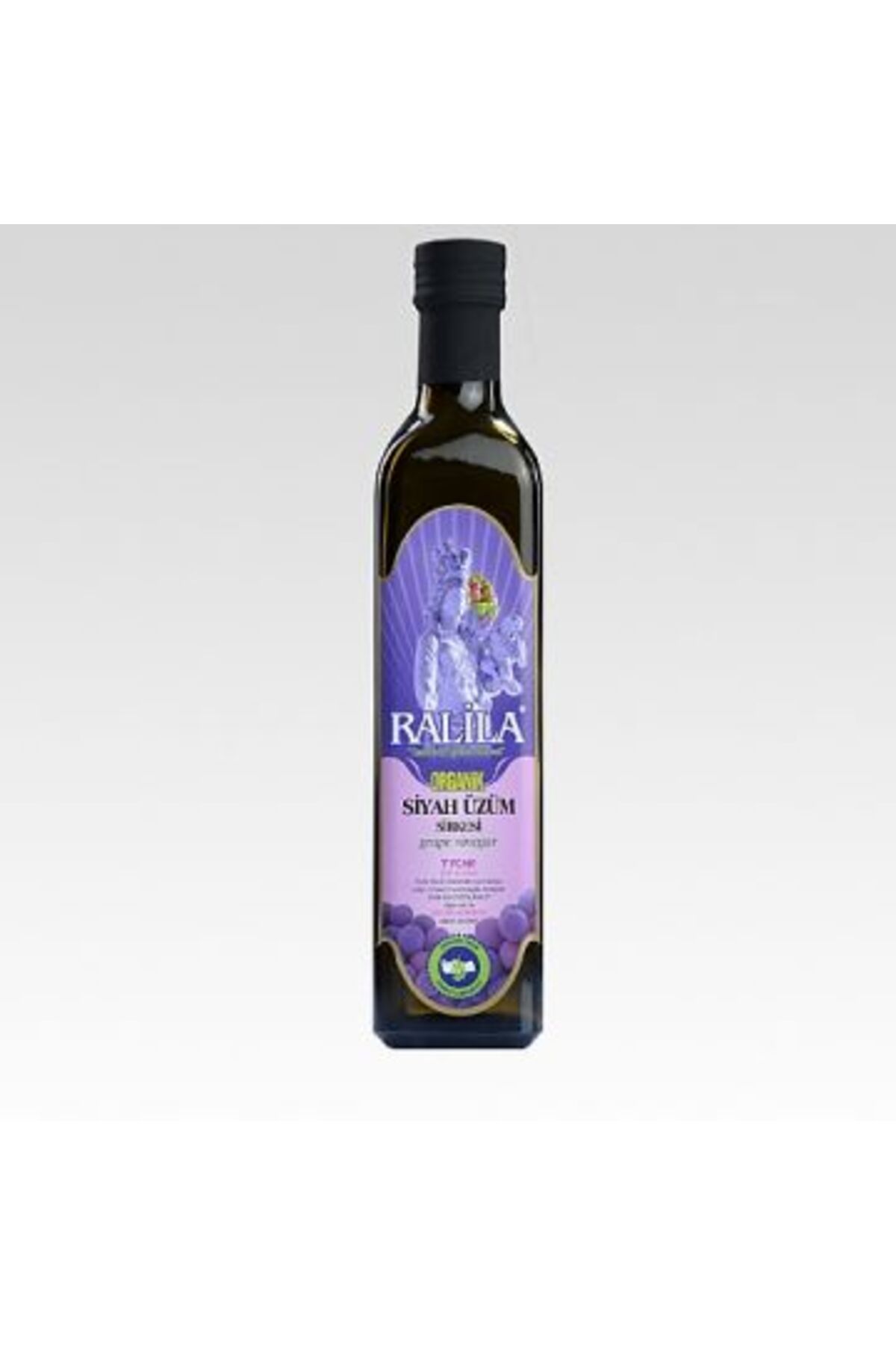 RALİLA Ralila Organik Siyah Asma Koruk Üzüm Sirkesi 500Ml